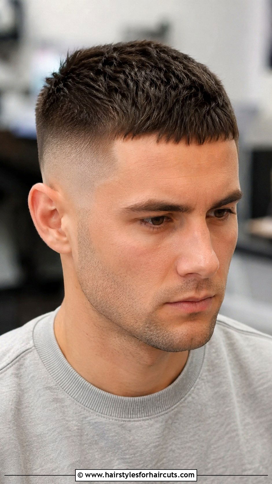 Caesar Crew Cut - 25 caesar haircuts thinning hair - 25 caesar haircuts thinning hair