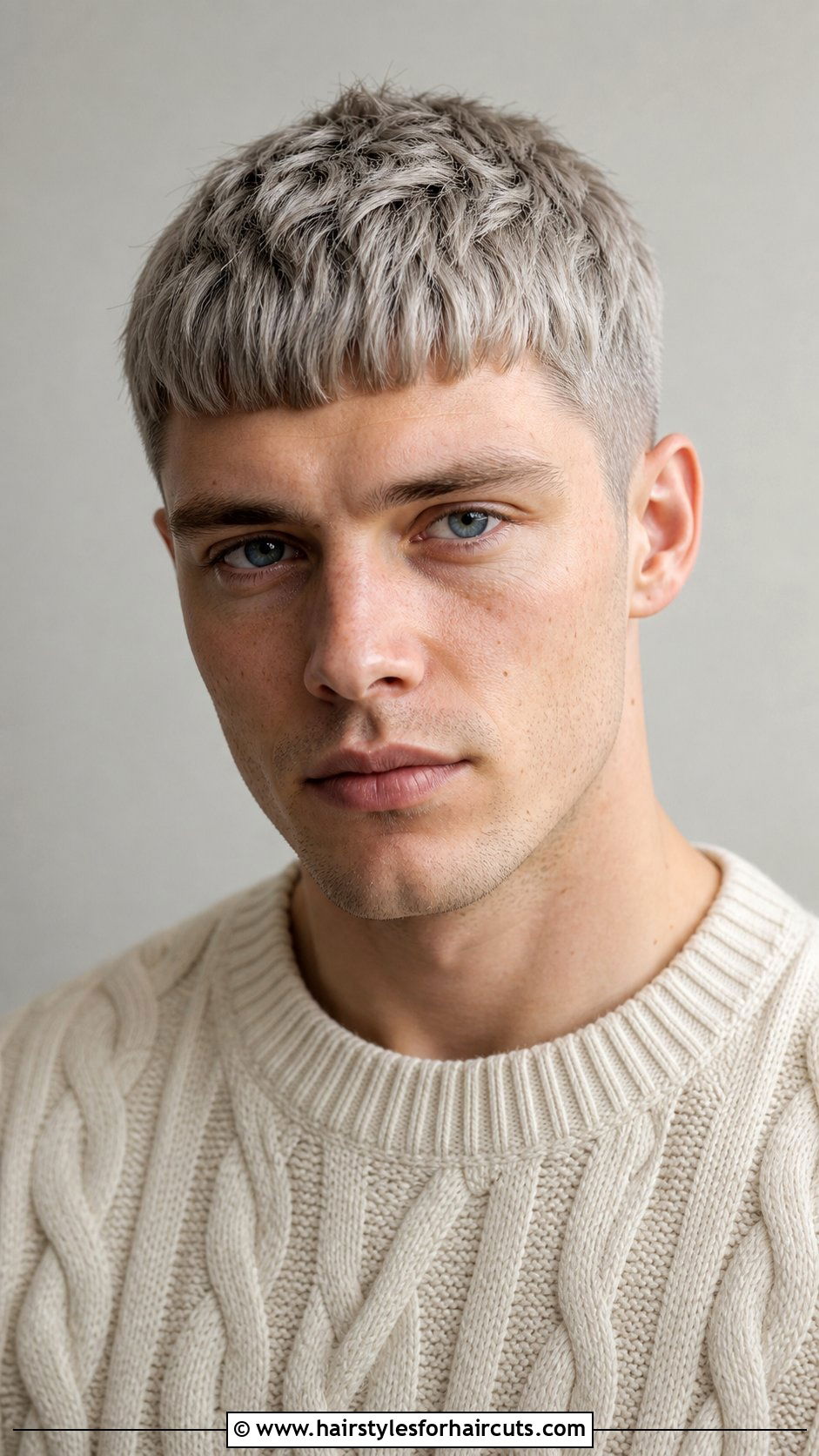 Caesar Cut - 25 grandpa haircuts - 25 grandpa haircuts