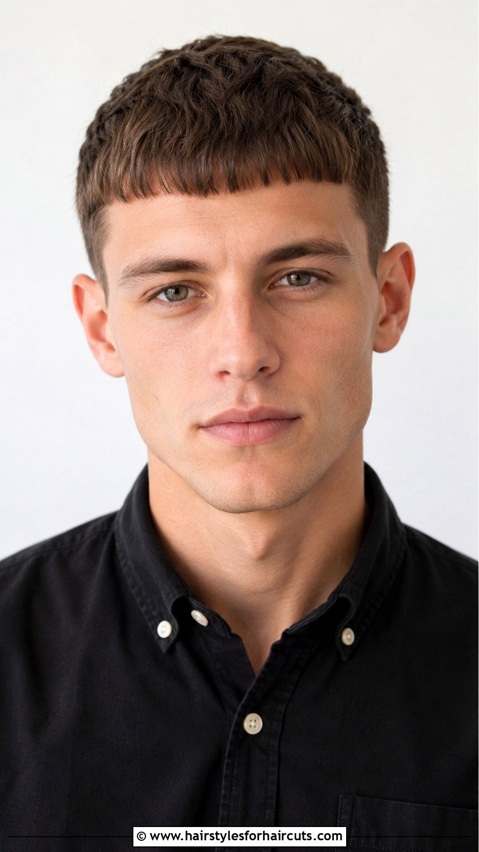 Caesar Cut - 25 asian men hairstyles short hair - 25 asian men hairstyles short hair