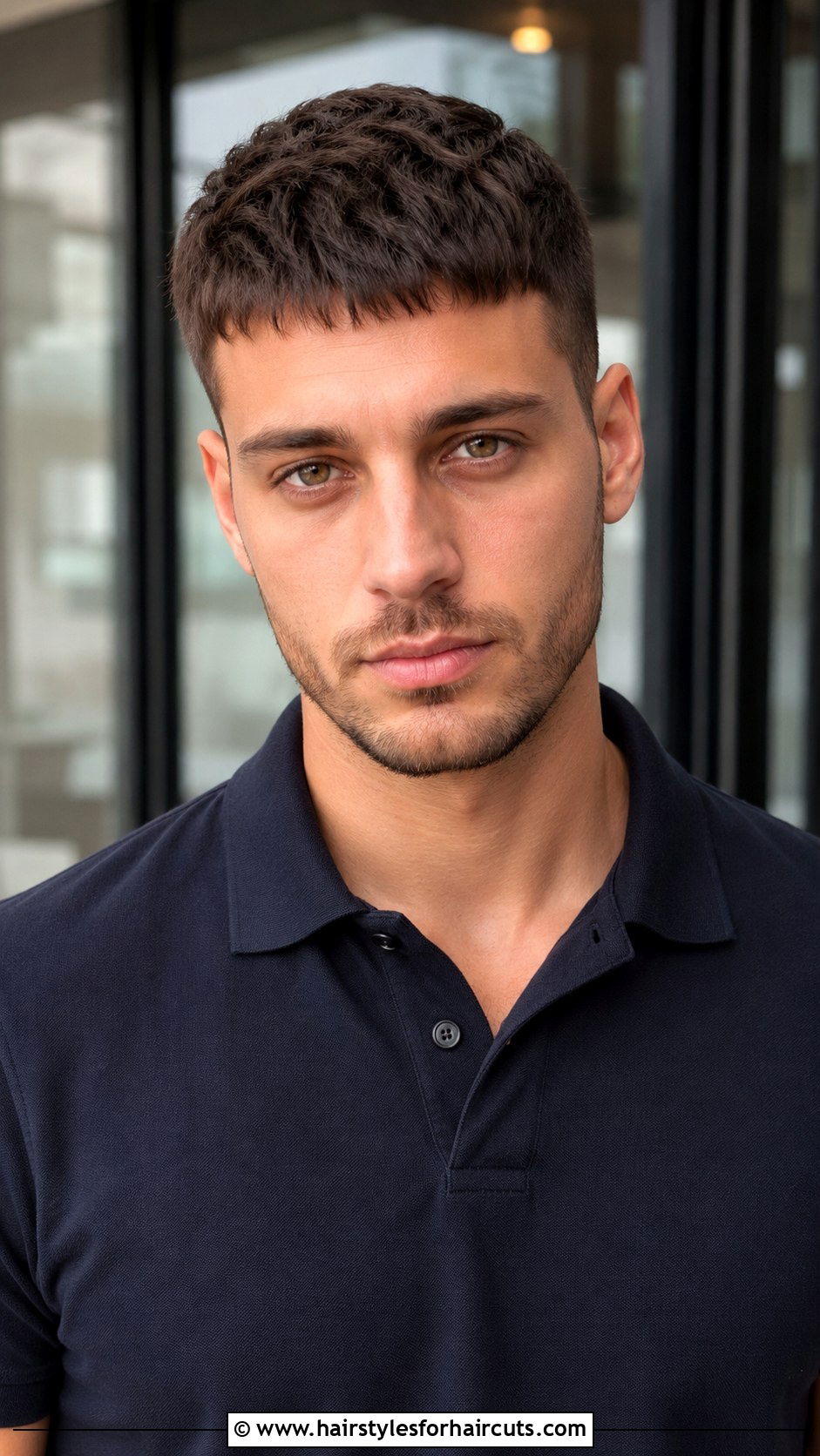 Caesar Cut - 25 barber haircuts - 25 barber haircuts