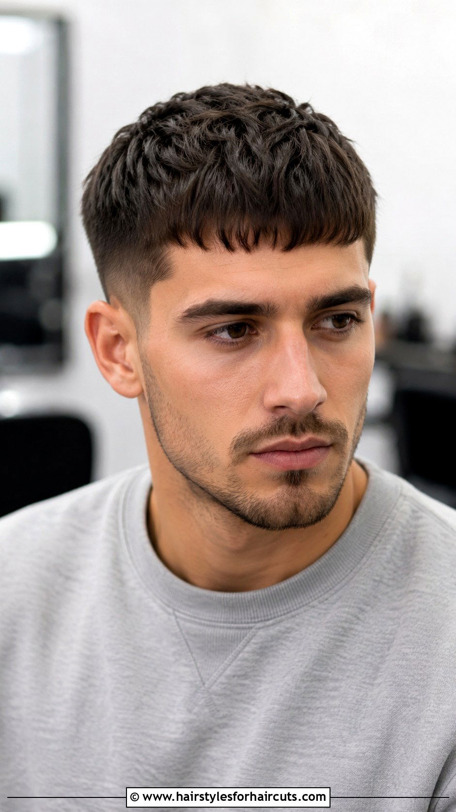 Caesar Cut Men Haircut - 25 me haircuts - 25 me haircuts
