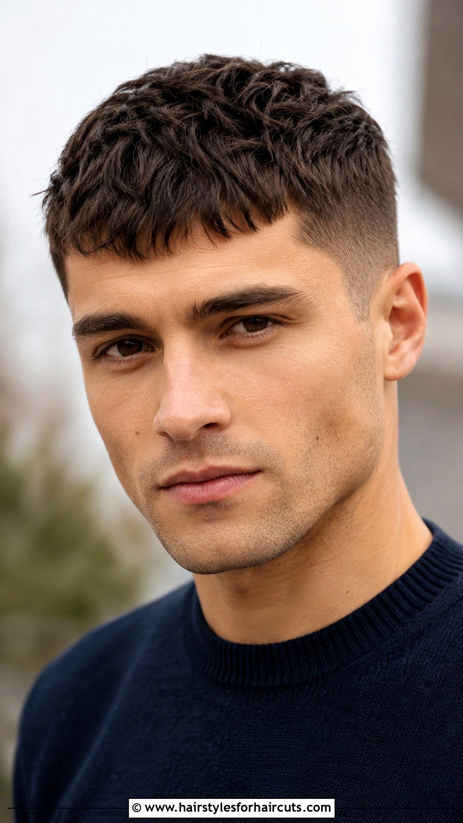 Caesar Cut for Square Face - 25 caesar haircuts - 25 caesar haircuts