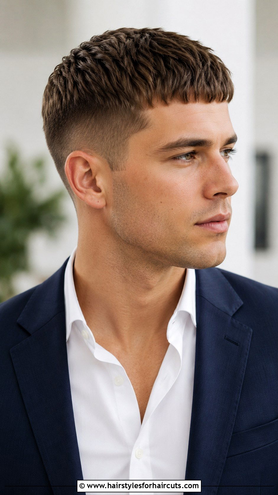 Caesar Cut with Taper - 25 caesar haircuts - 25 caesar haircuts