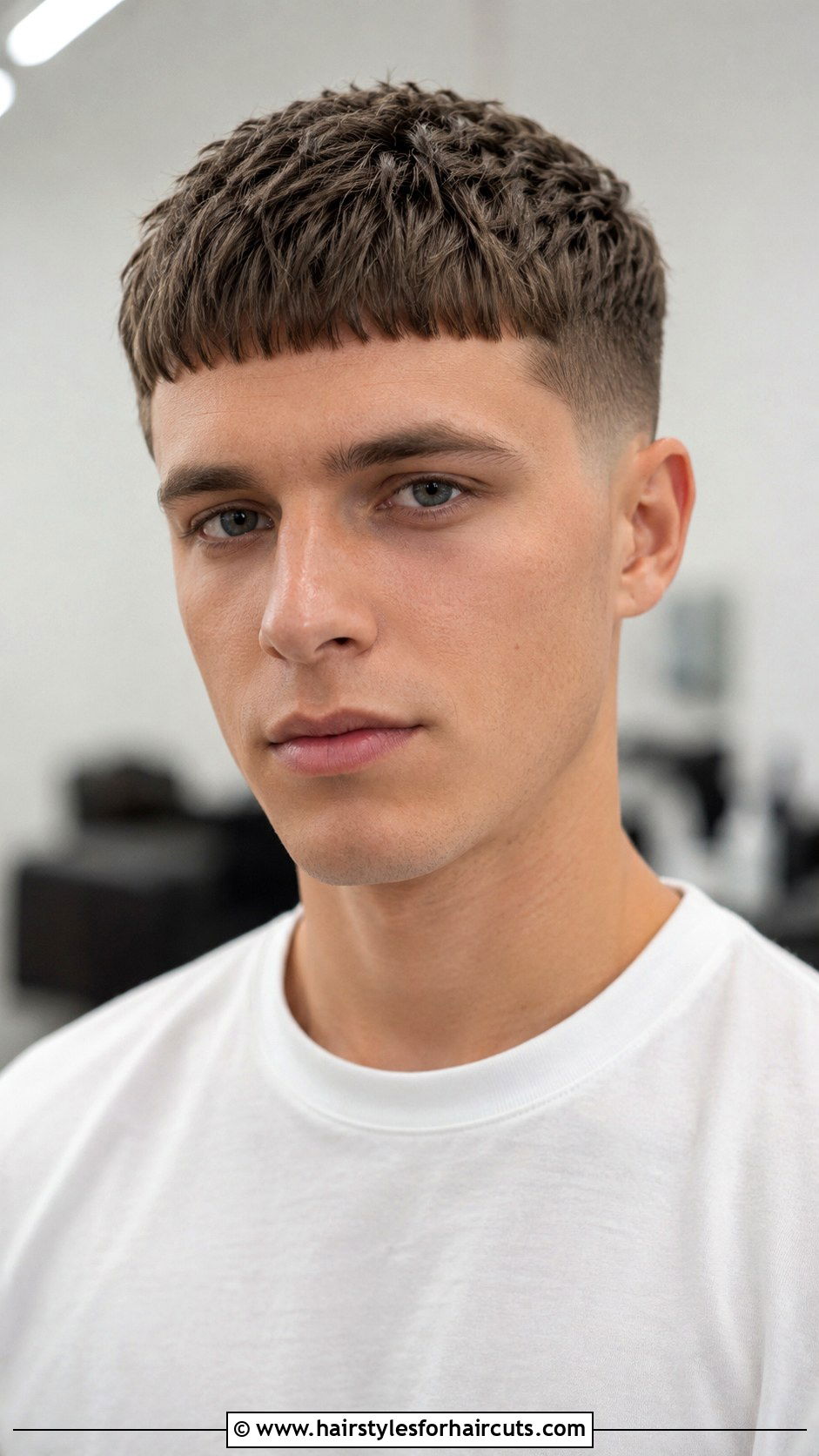 Caesar Fringe Haircut - 25 caeser haircuts - 25 caeser haircuts