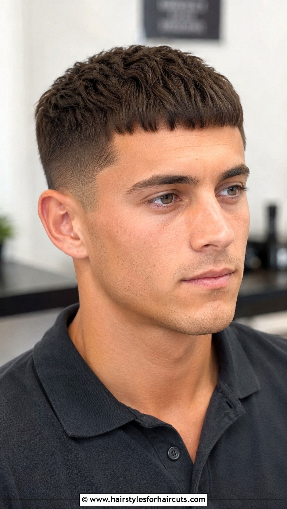 Caesar Haircut - 25 haircuts for widows peak - 25 haircuts for widows peak