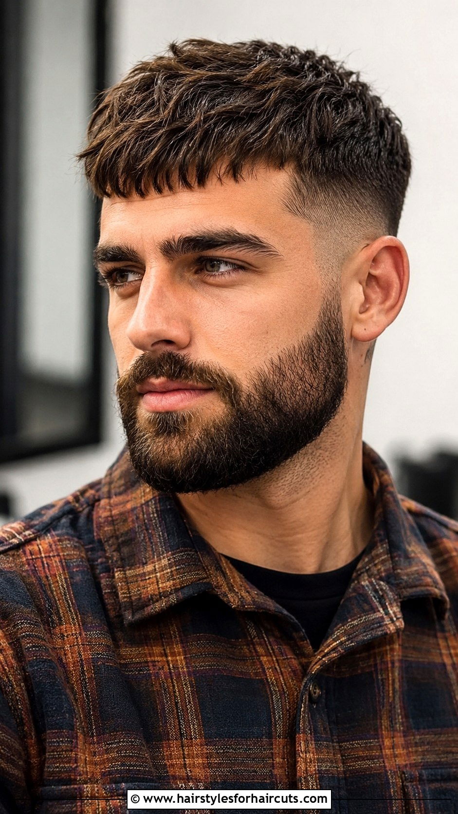 Caesar Haircut With Beard - 25 caesar hairstyles - 25 caesar hairstyles