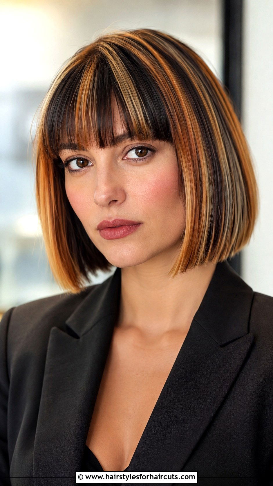 Calico Bob with Bangs - 25 calico hairstyles - 25 calico hairstyles