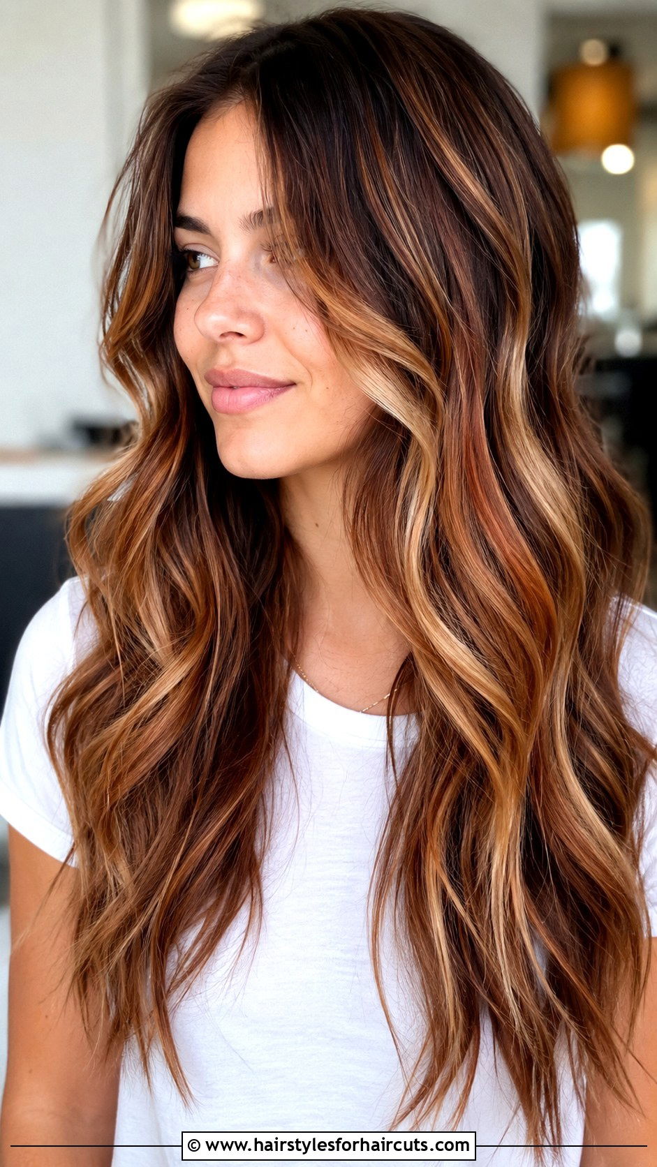 Calico Long Layers - 25 calico hairstyles - 25 calico hairstyles