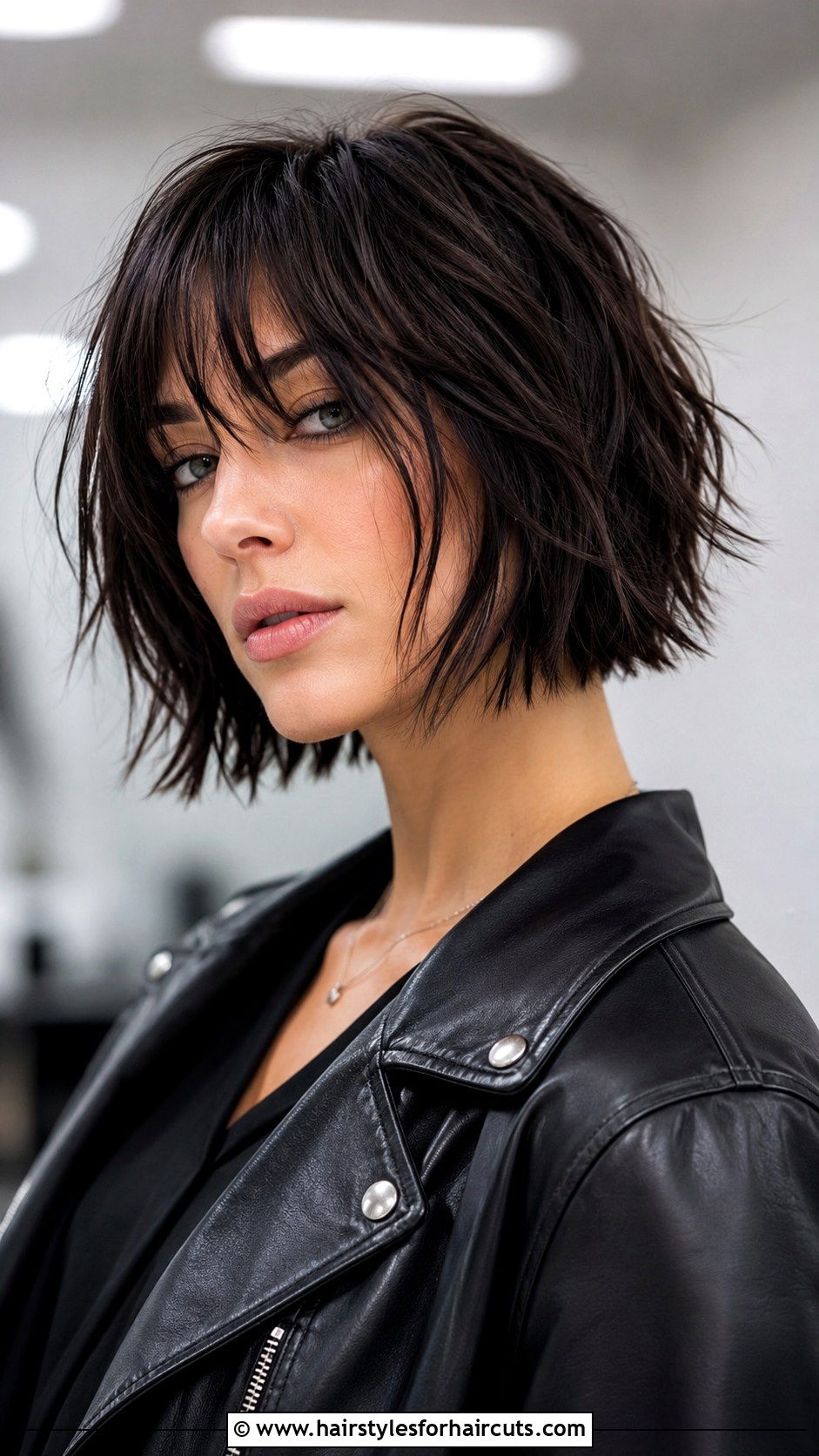 Calligraphy Haircut Textured Bob - 25 calligraphy haircuts - 25 calligraphy haircuts