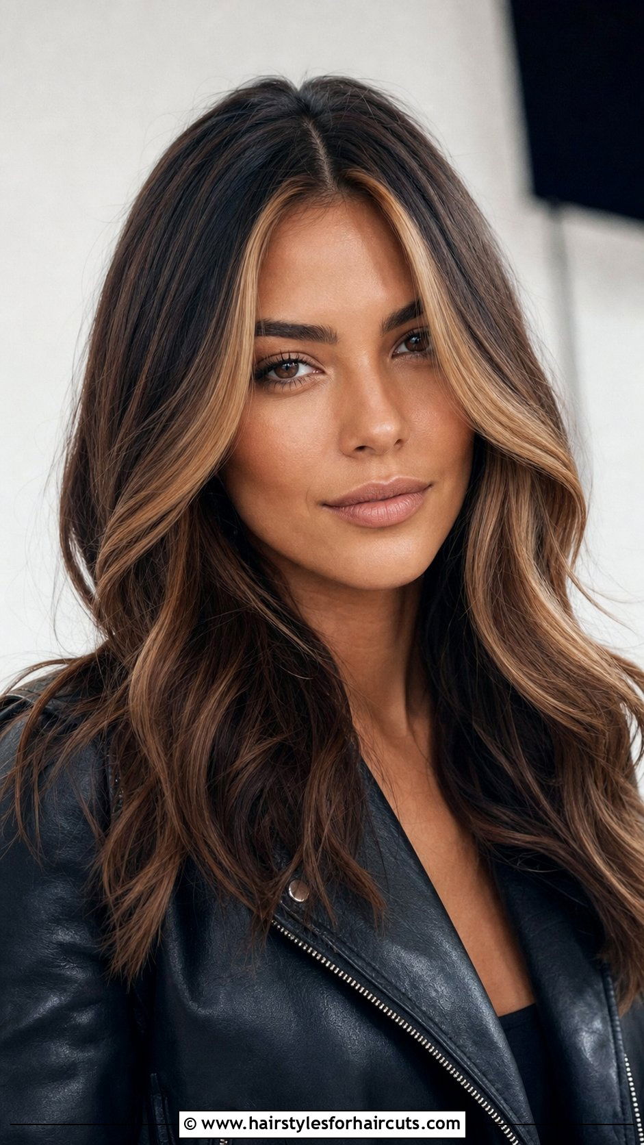 Caramel Money Piece - 25 caramel hairstyles - 25 caramel hairstyles