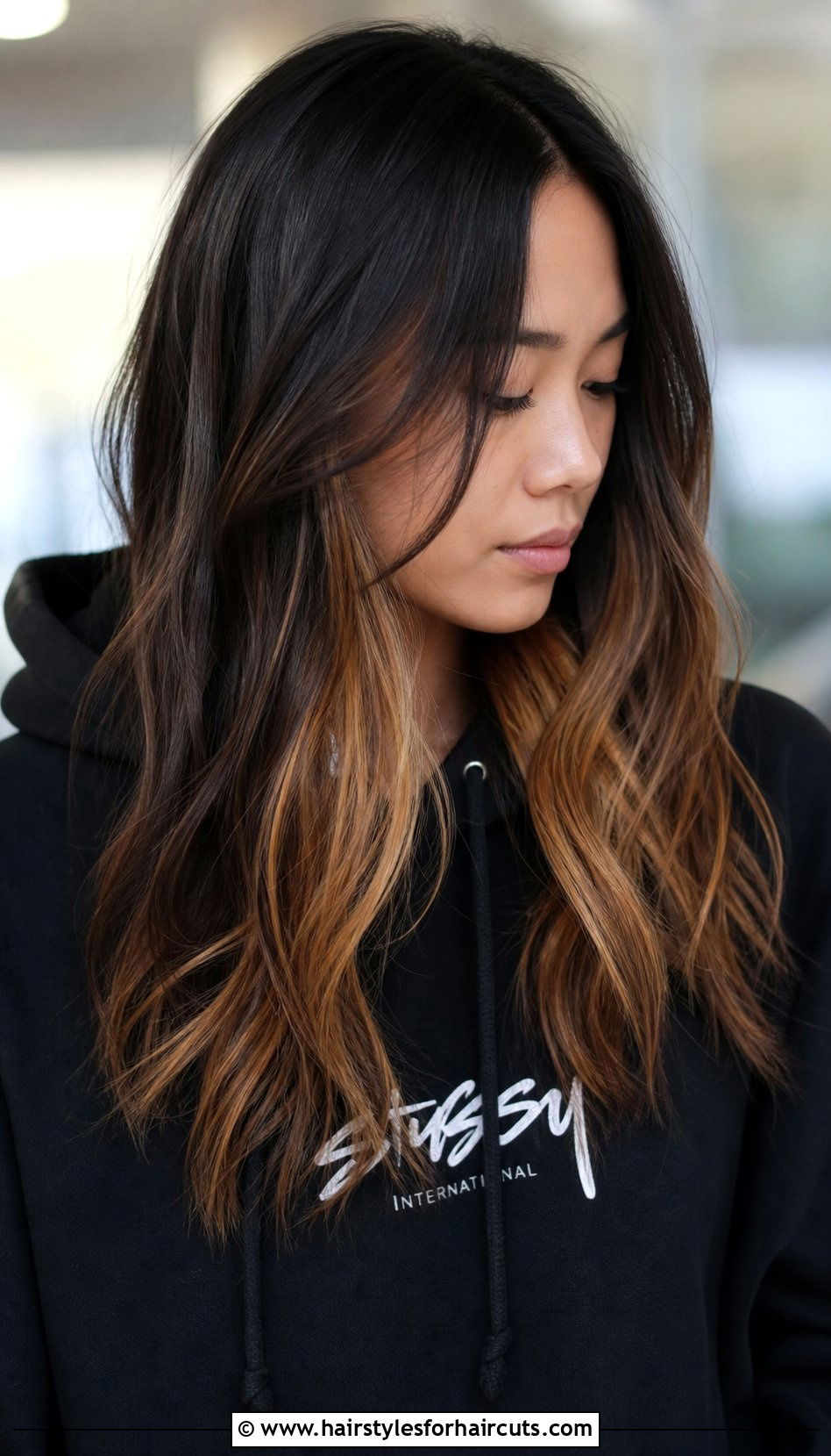 Caramel Underlights - 25 caramel hairstyles - 25 caramel hairstyles