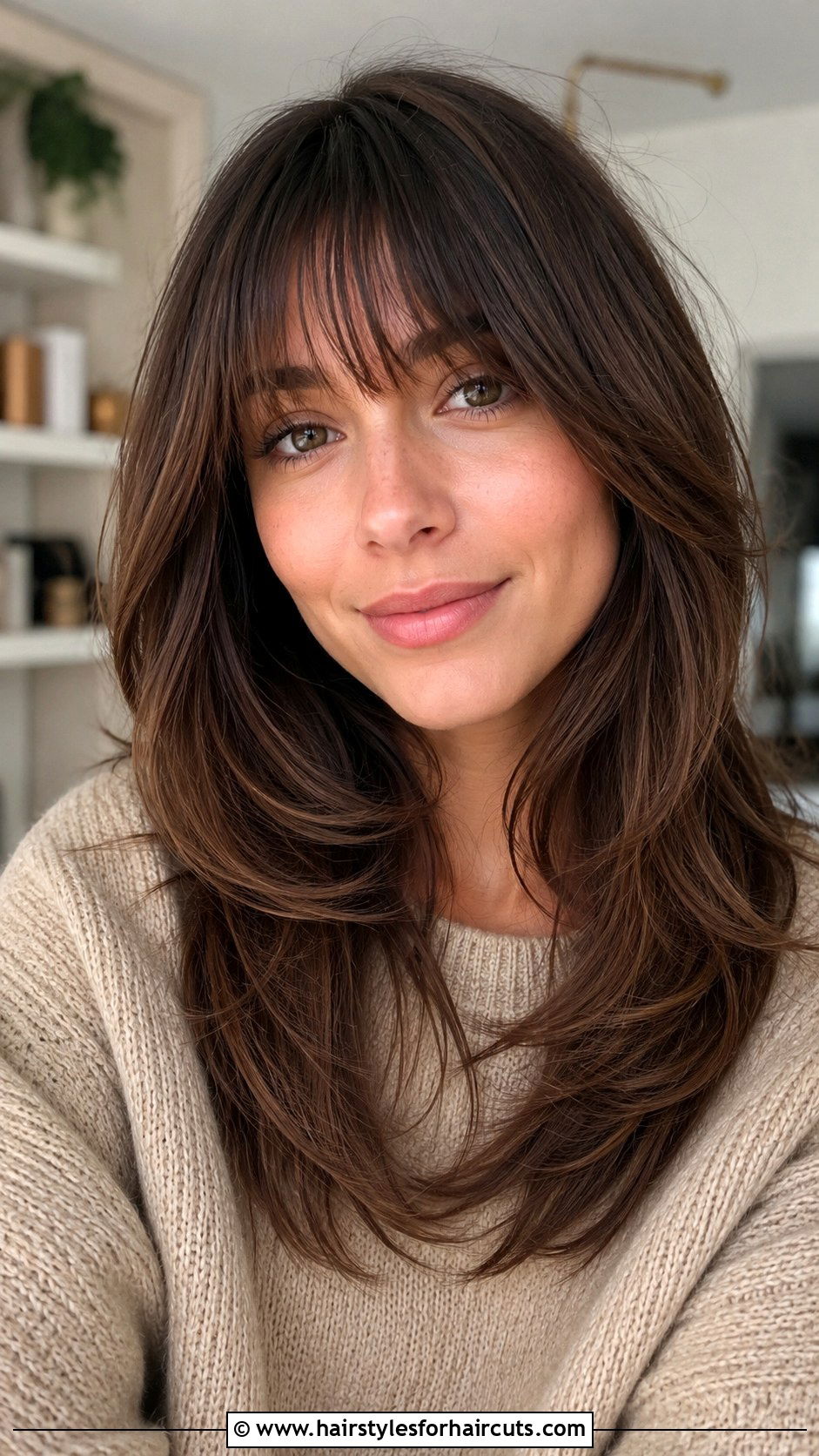 Cascade Haircut With Bangs - 25 cascade haircuts - 25 cascade haircuts