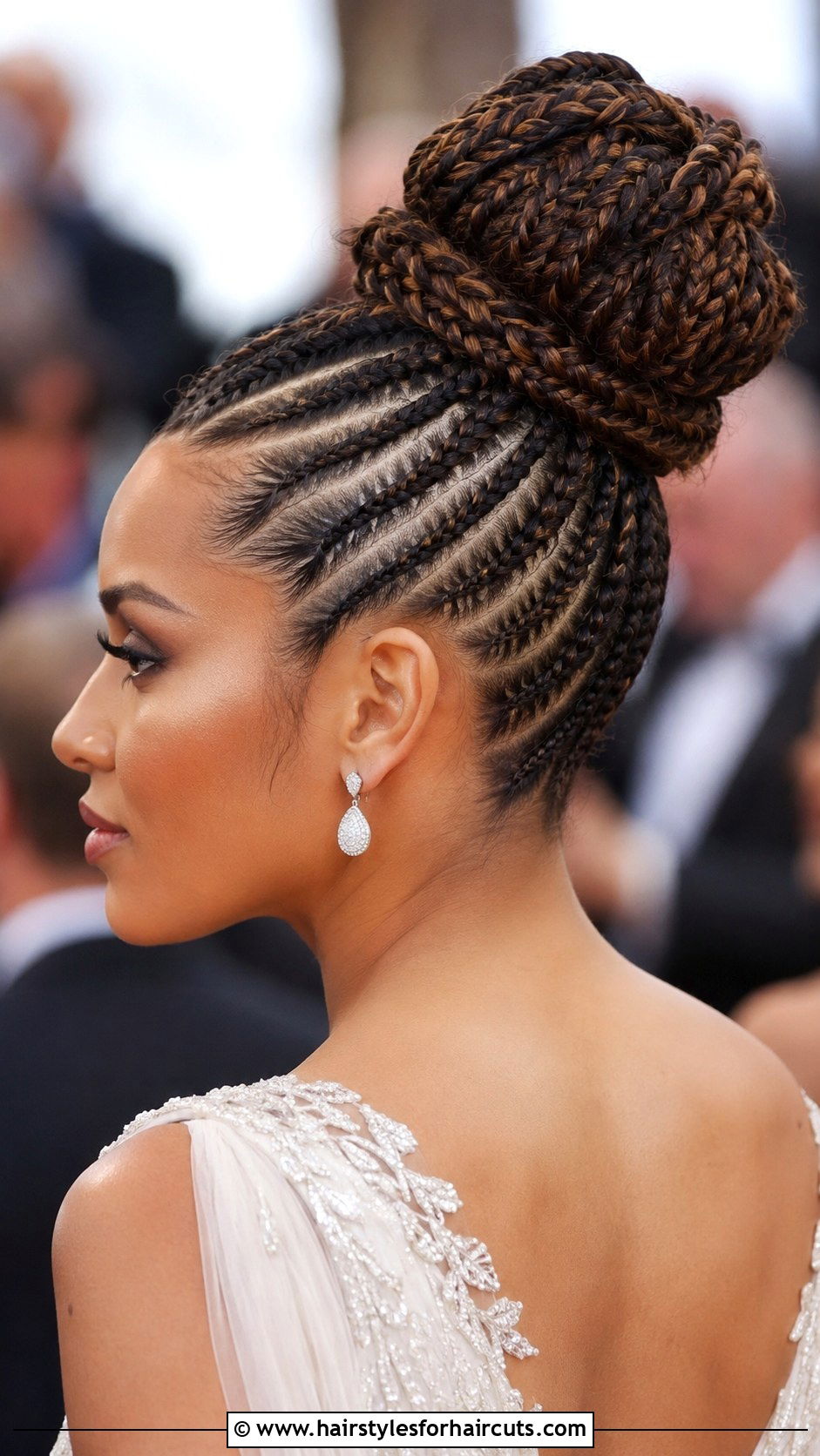 Cascading Braided Updo - 25 complex hairstyles - 25 complex hairstyles