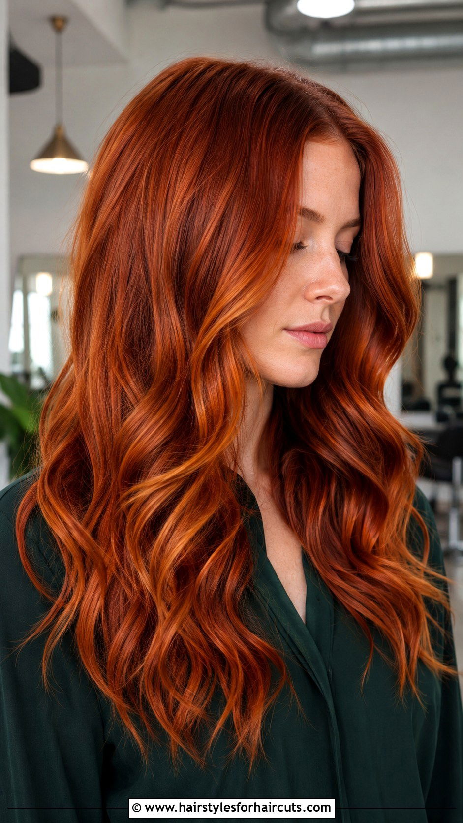 Cascading Waves Red Hair - 25 hair waver hairstyles - 25 hair waver hairstyles