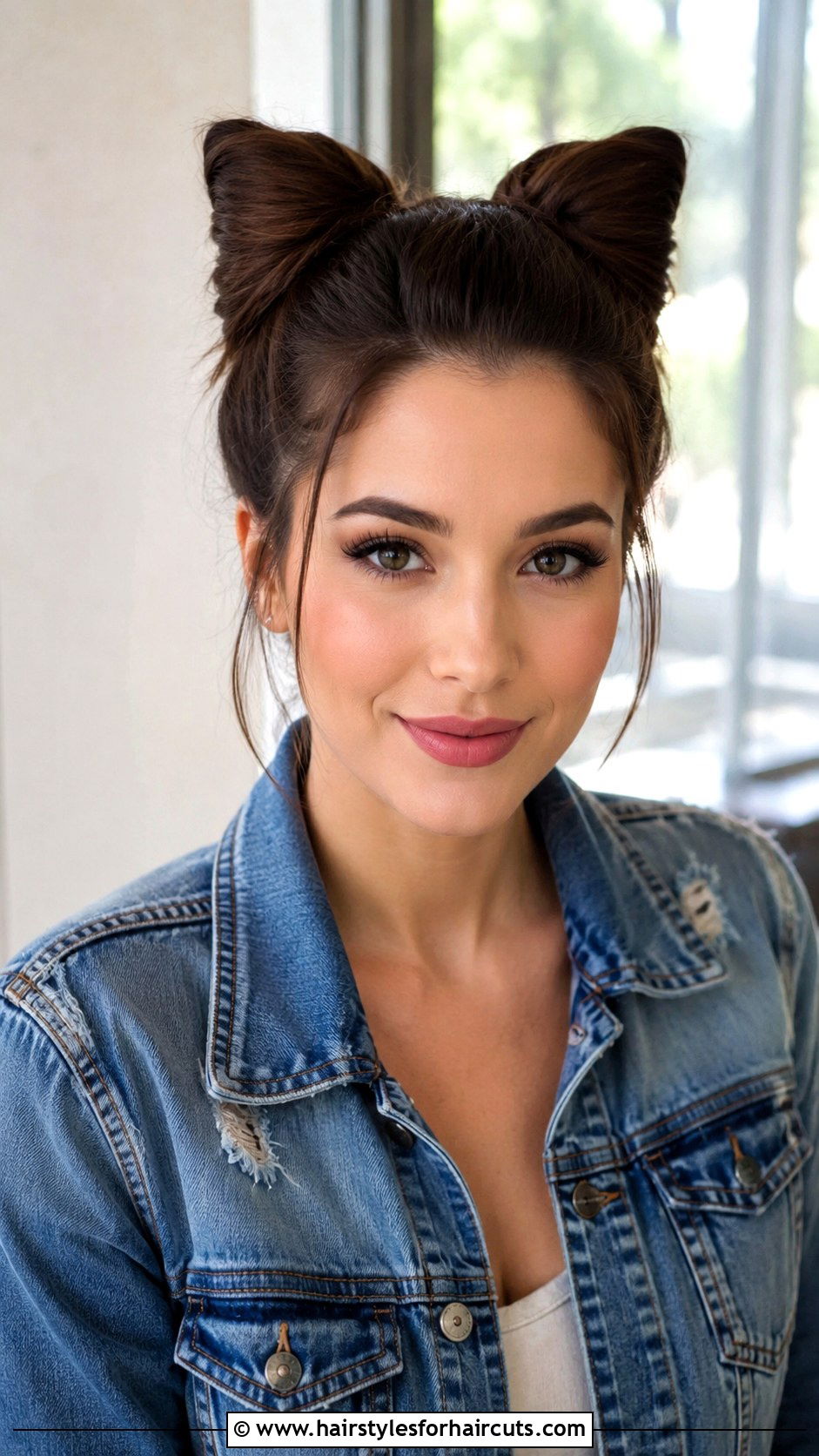 Cat Ears Updo - 25 cat hairstyles for human hair - 25 cat hairstyles for human hair