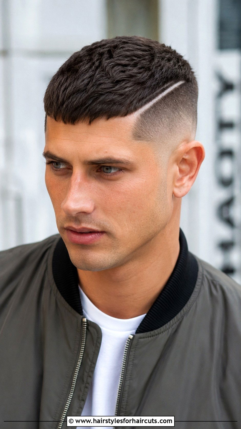 Ceaser Haircut With Hard Part - 25 ceaser haircuts - 25 ceaser haircuts