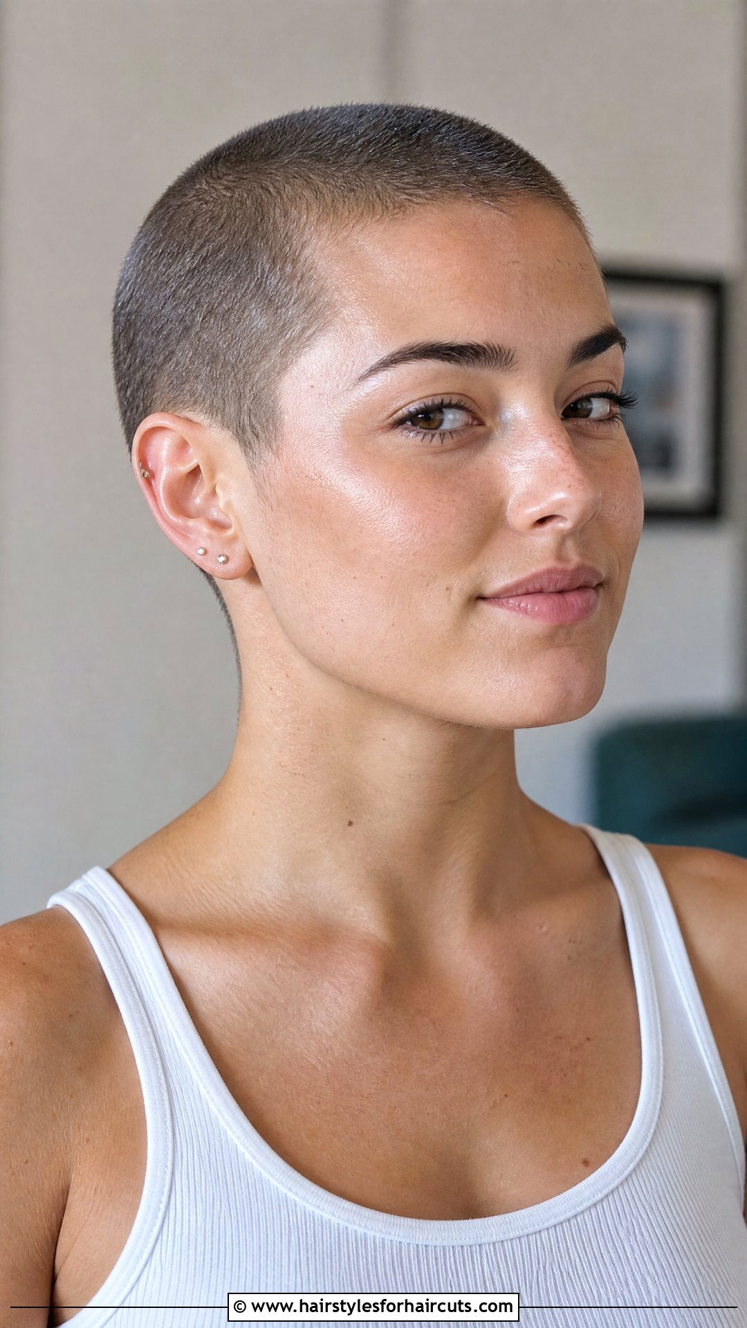 Celestial Short Buzz Cut - 25 new moon haircuts - 25 new moon haircuts