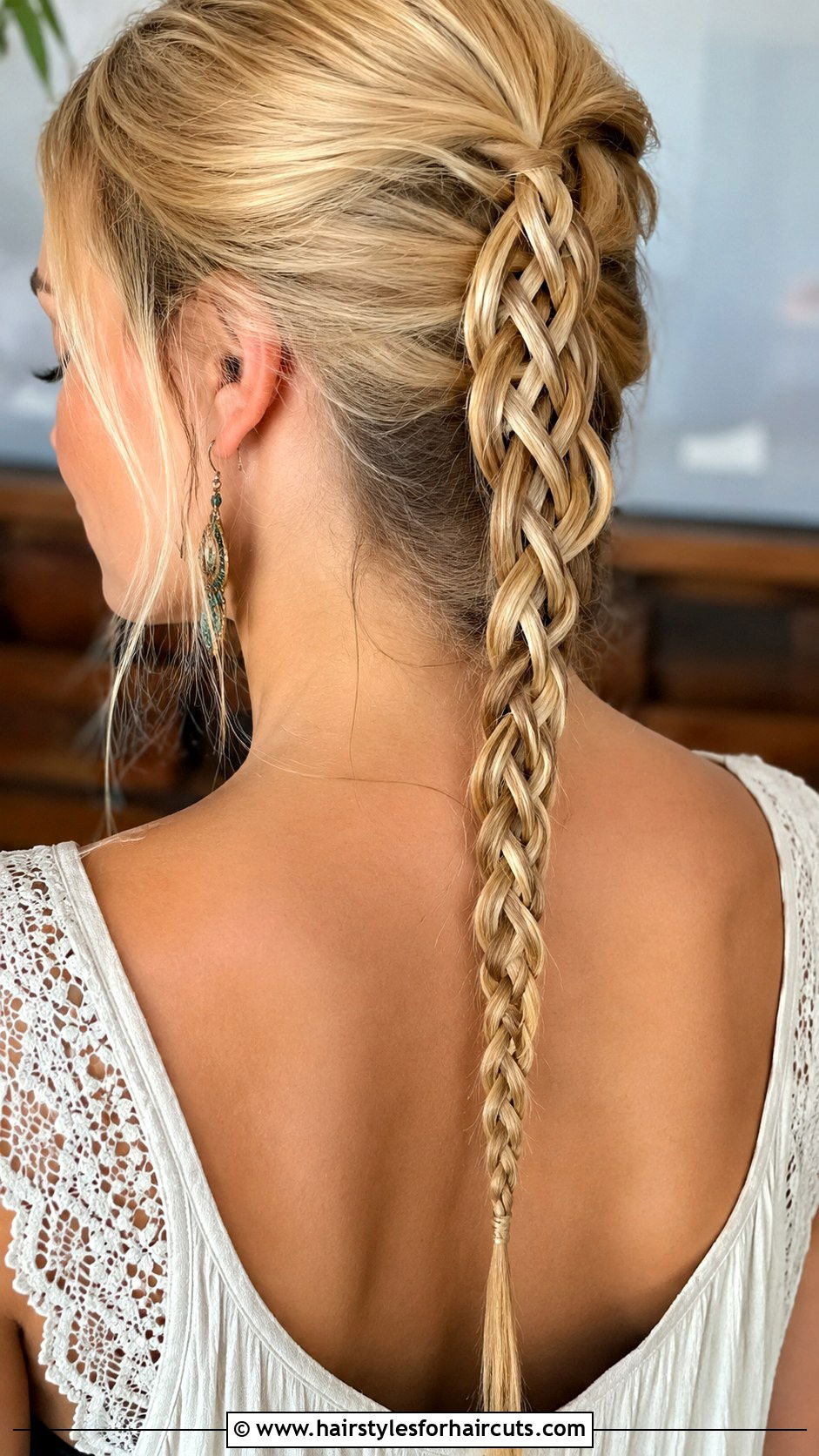 Celtic Knot Braid - 25 braid hairstyles shoulder length hair - 25 braid hairstyles shoulder length hair