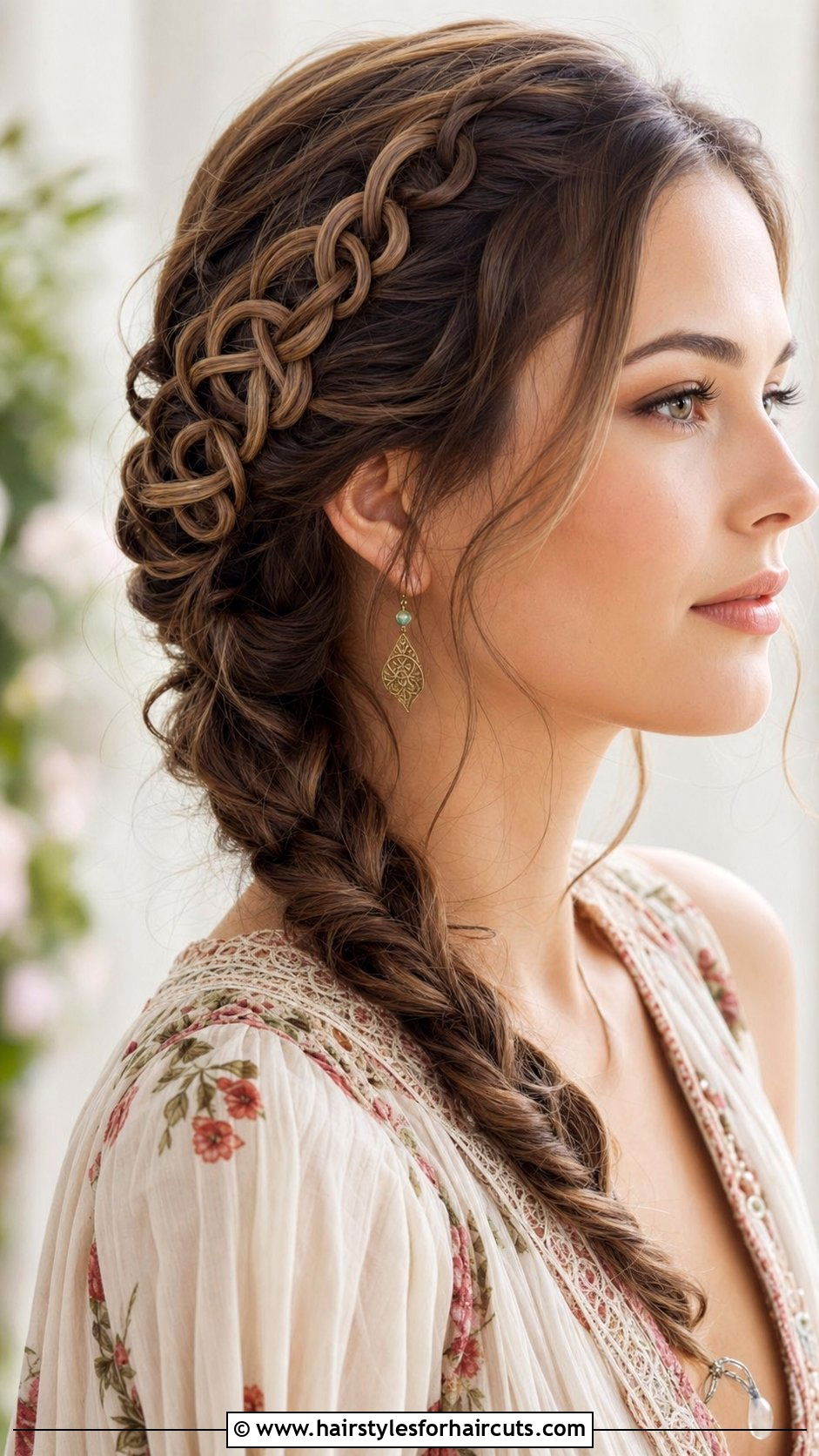 Celtic Knot Braid - 25 fun braided hairstyles for long hair - 25 fun braided hairstyles for long hair
