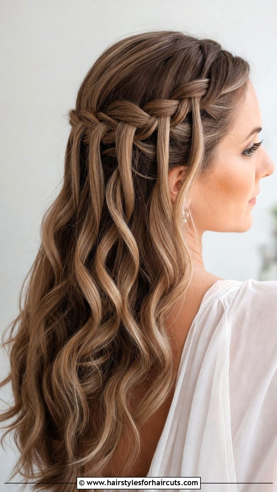 Celtic Waterfall Braid - 25 celtic hairstyles - 25 celtic hairstyles