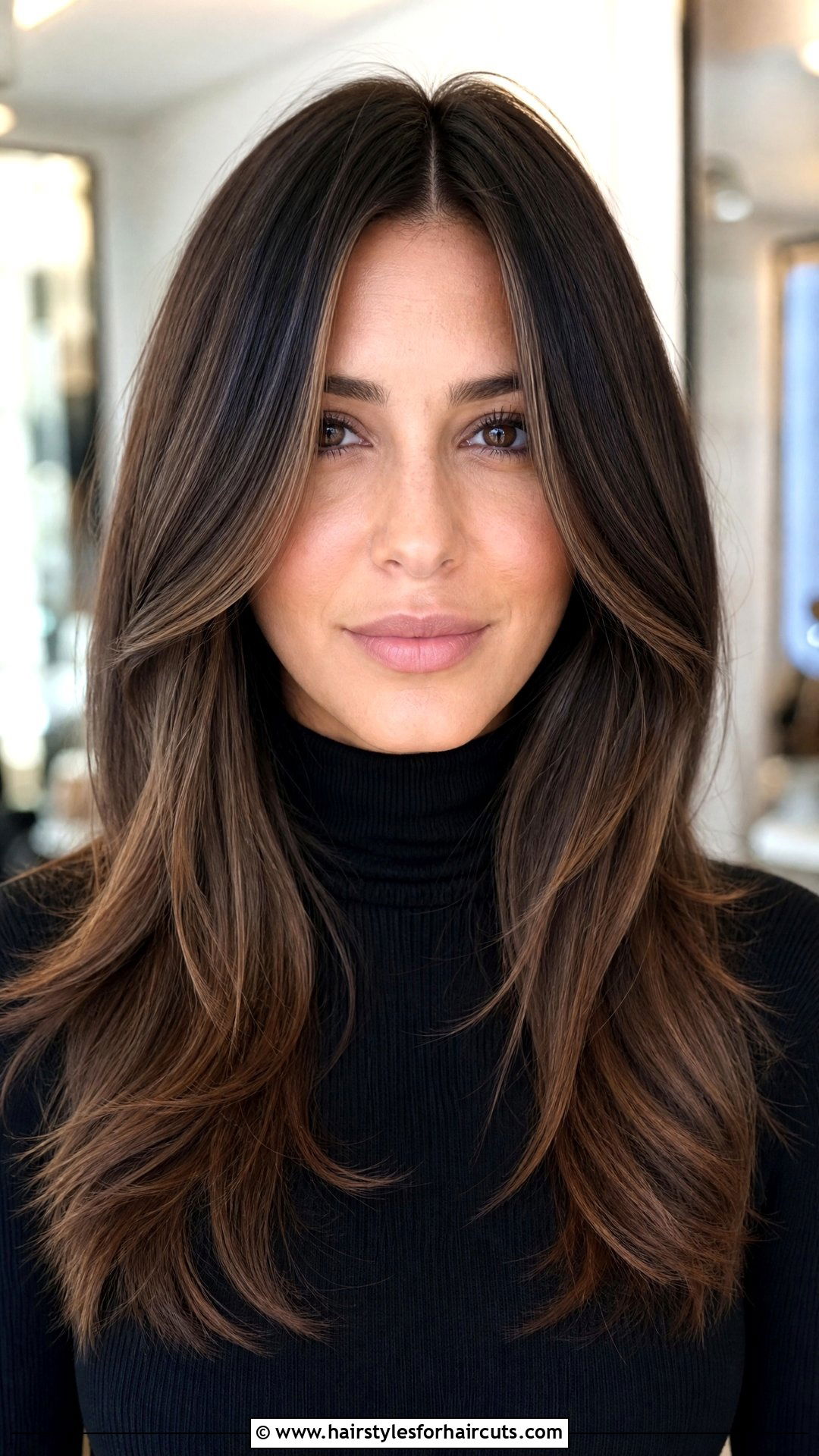 Center Part Layered Long Hair - 25 short layered haircuts on long hair - 25 short layered haircuts on long hair