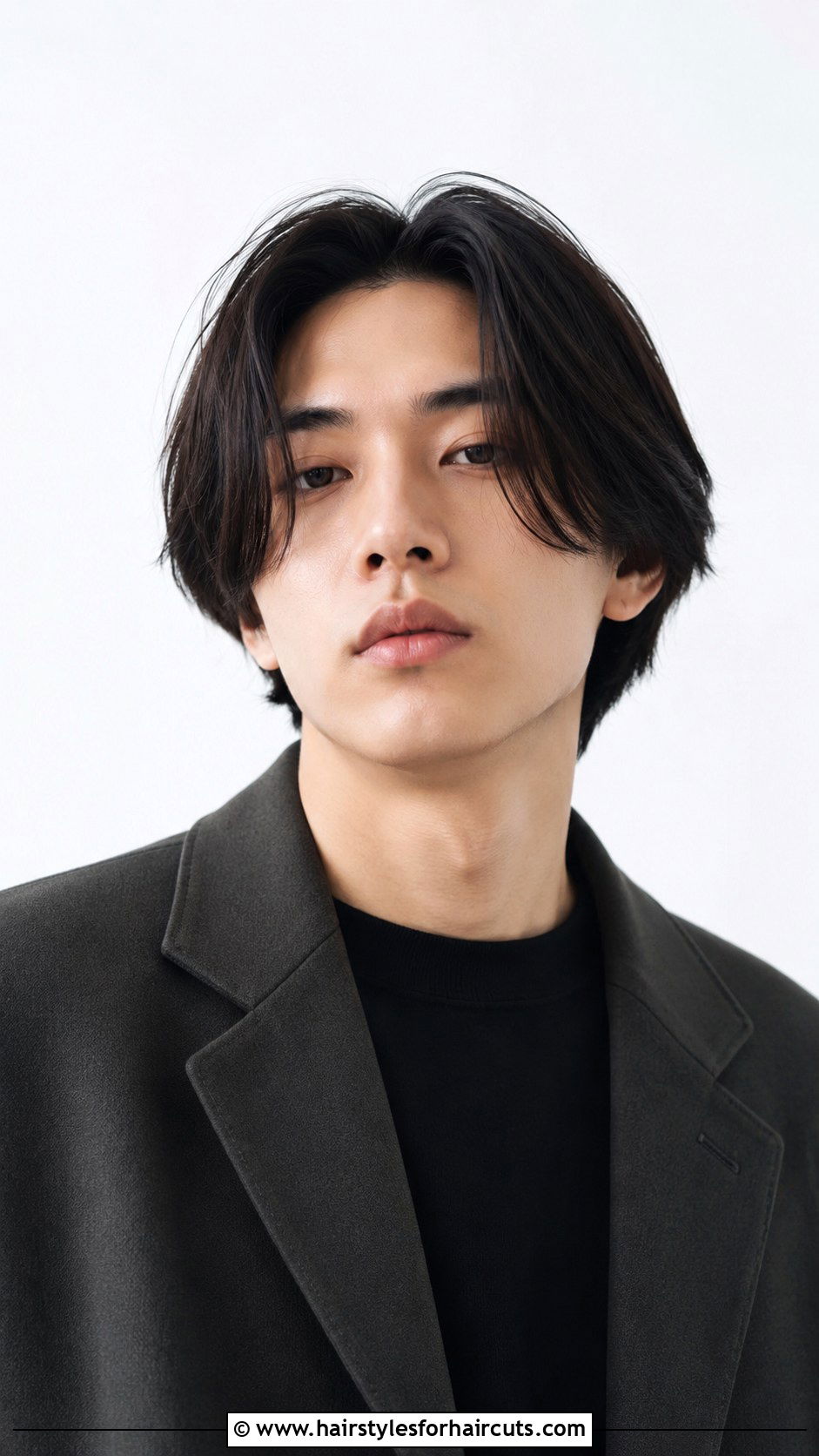 Center Part Lob - 25 asian boy haircuts - 25 asian boy haircuts