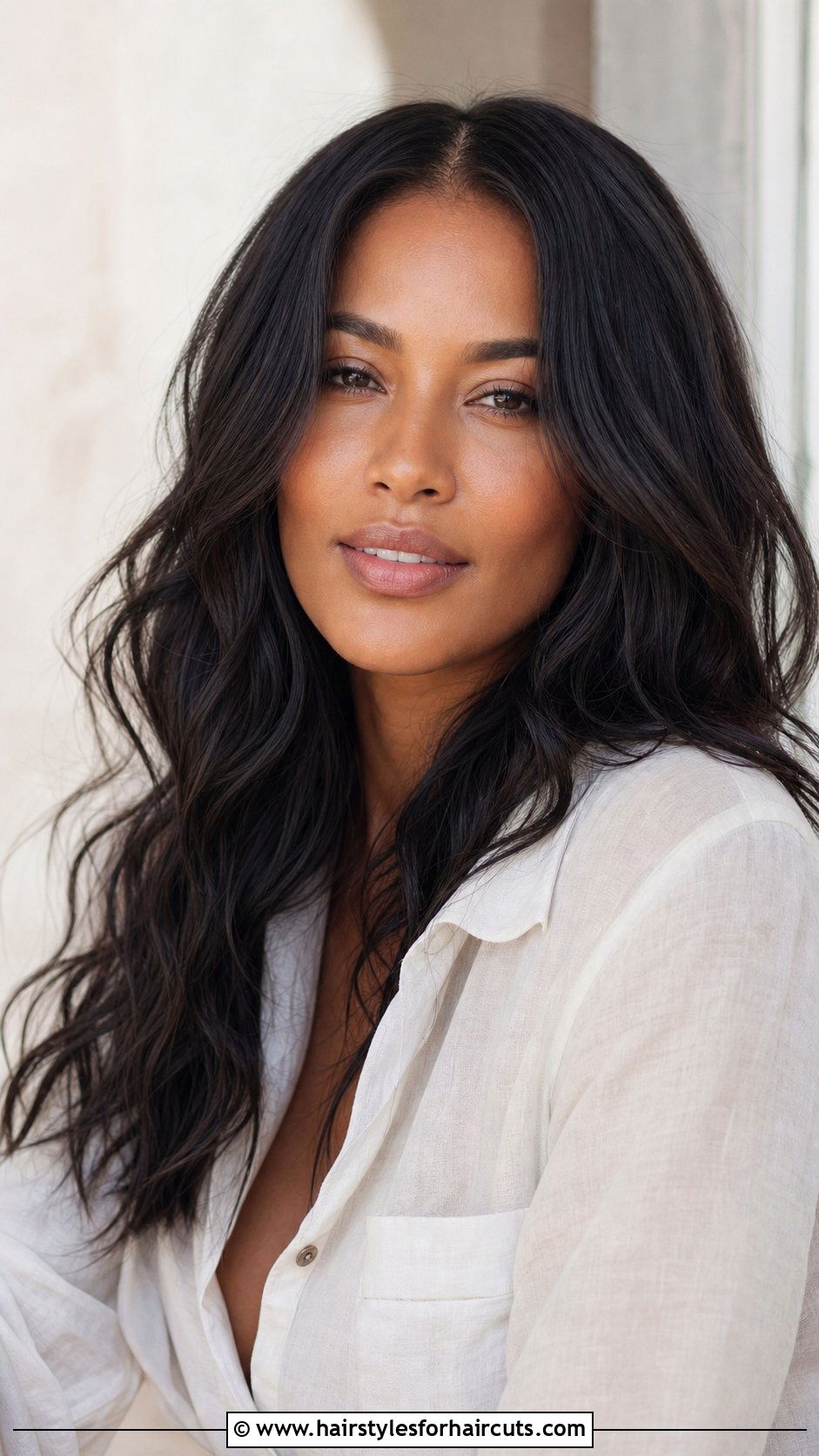 Center Part Loose Wave Weave - 25 quick easy hairstyles black hair with weave - 25 quick easy hairstyles black hair with weave