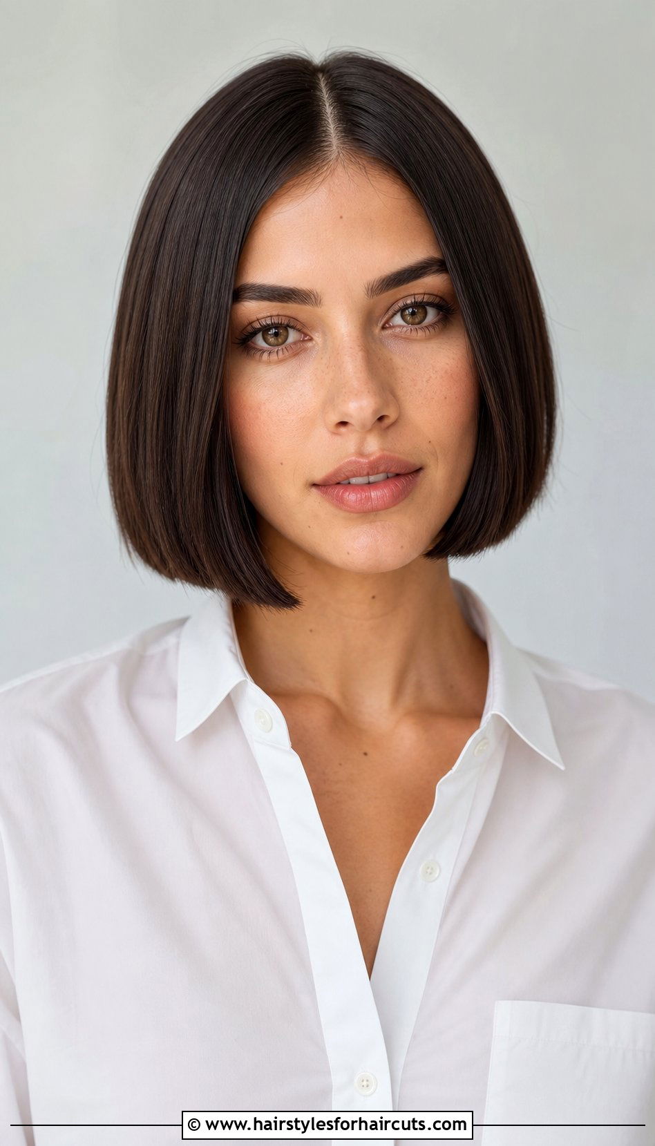 Center Parted Bob - 25 short hair 1920s hairstyles - 25 short hair 1920s hairstyles