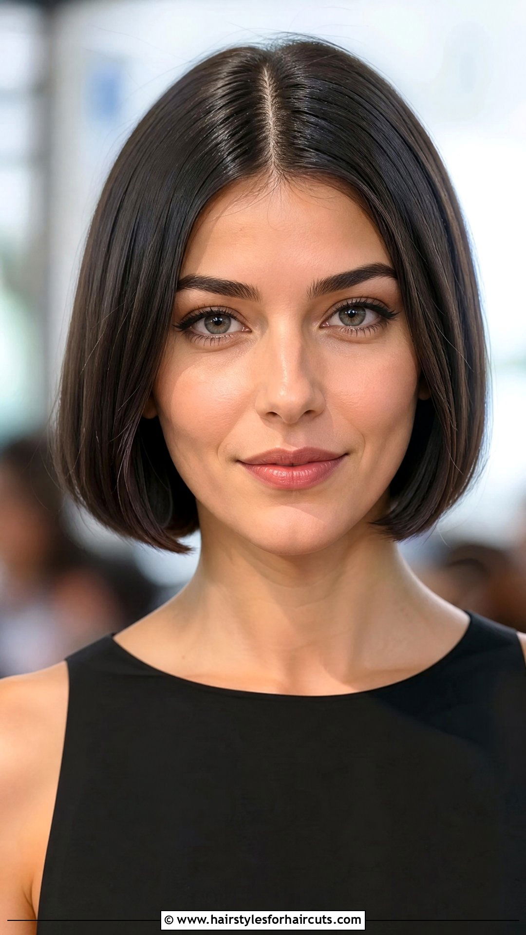 Center Parted Flapper Bob - 25 flapper hairstyles short hair - 25 flapper hairstyles short hair