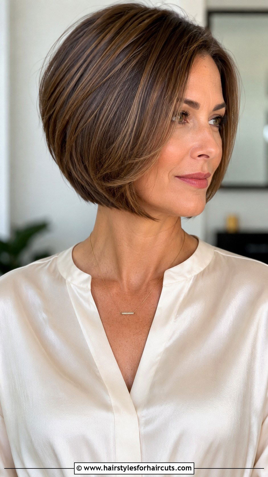 Center Parted Lob - 25 round face fine hair haircuts - 25 round face fine hair haircuts
