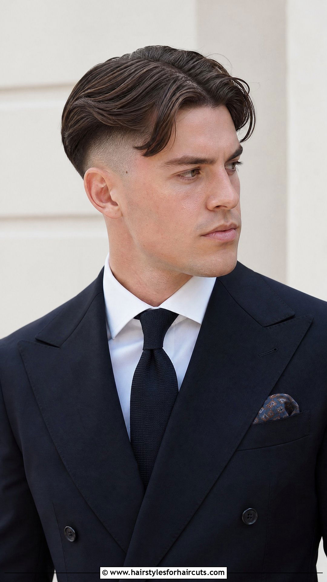 Centre Part Undercut - 25 1920s mens hairstyles - 25 1920s mens hairstyles