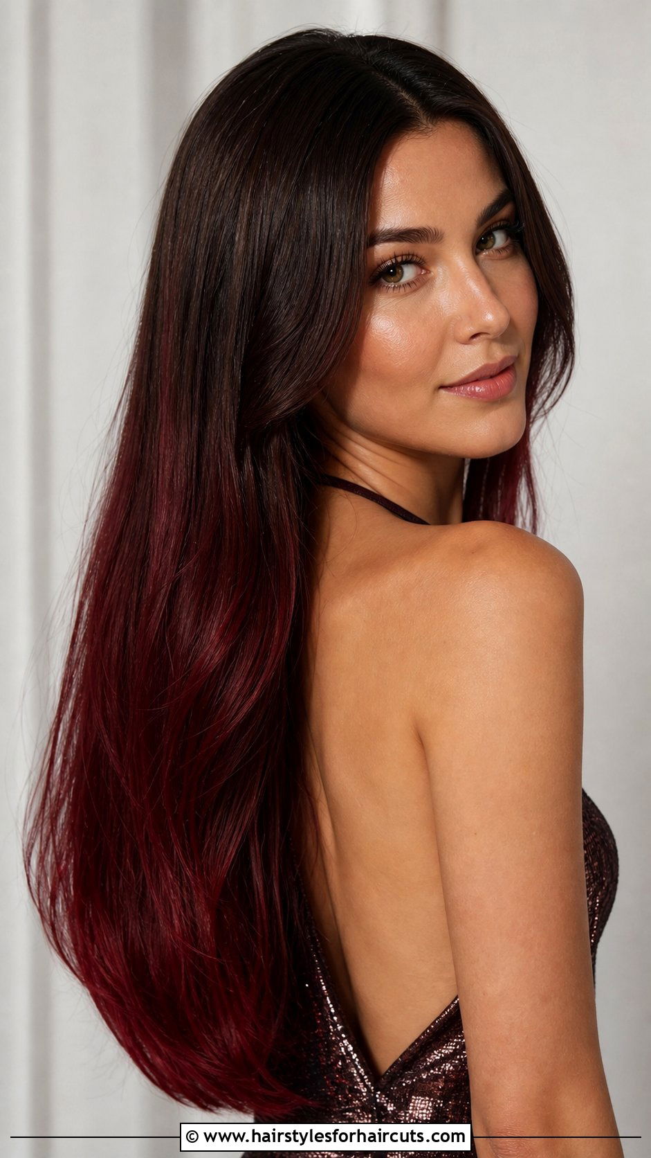 Cherry Cola Ombre Long Hair - 25 ombre hairstyles - 25 ombre hairstyles