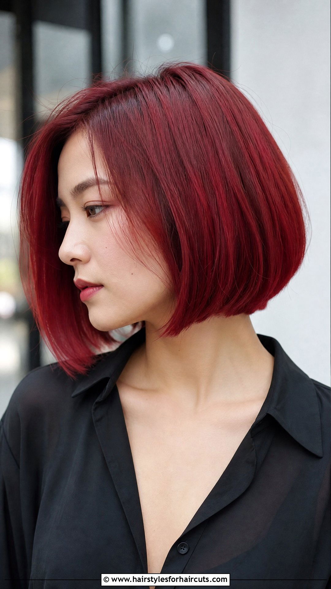 Cherry Red Bob Haircut - 25 wicked hairstyles - 25 wicked hairstyles