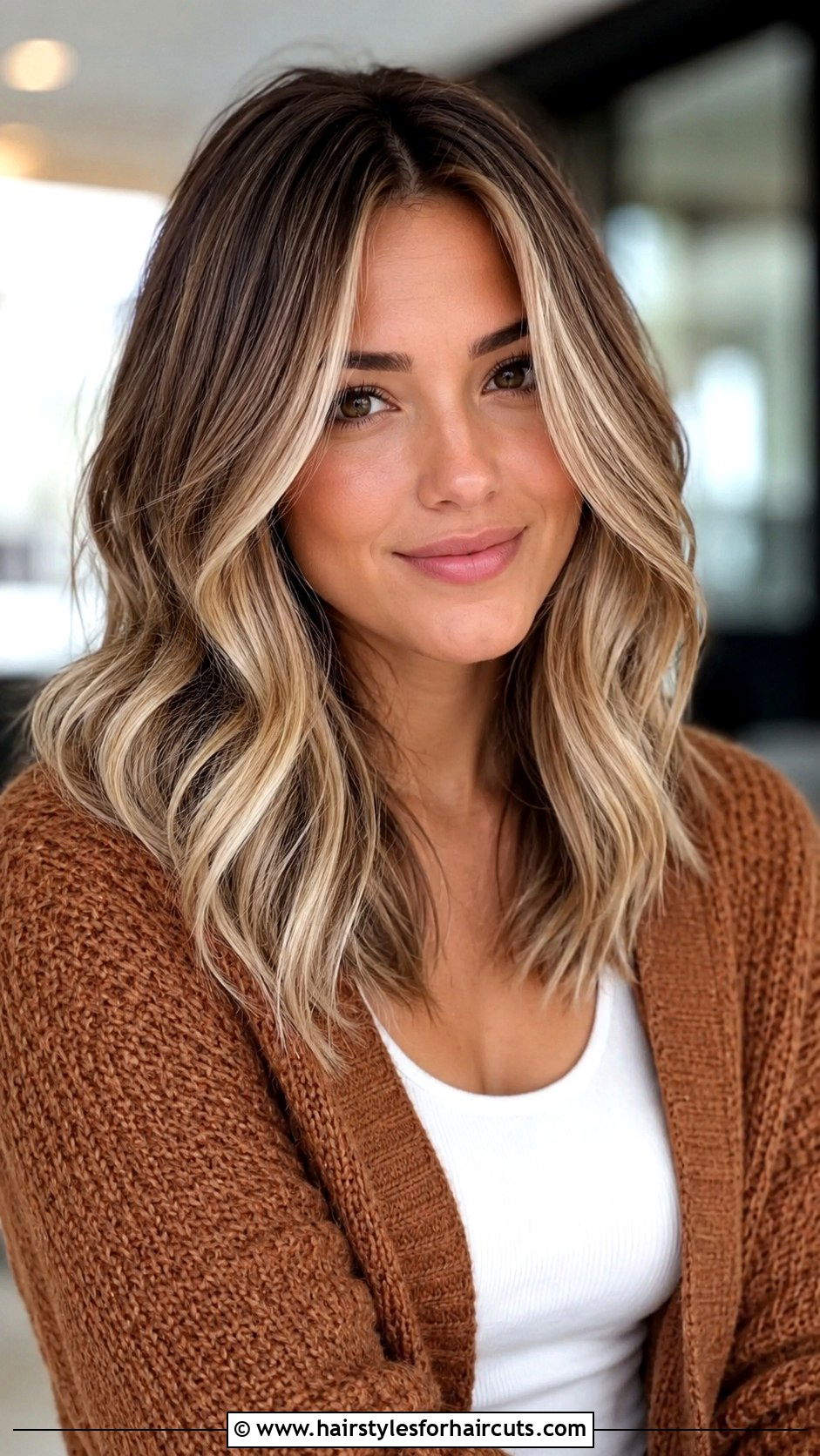 Chest Length Bronde Balayage Hair - 25 chest hairstyles - 25 chest hairstyles