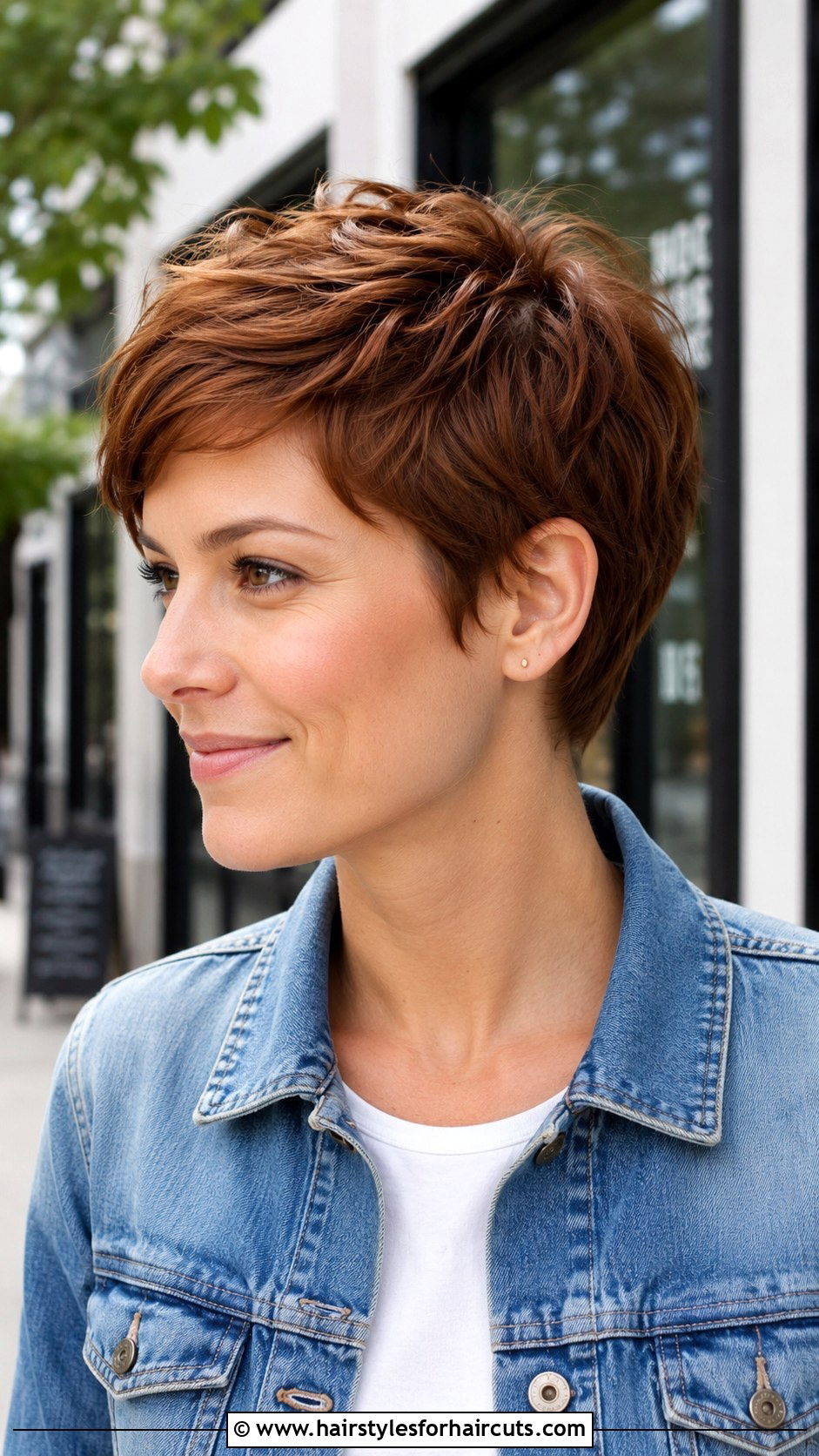Chestnut Brown Pixie Cut - 25 brown hairstyles - 25 brown hairstyles