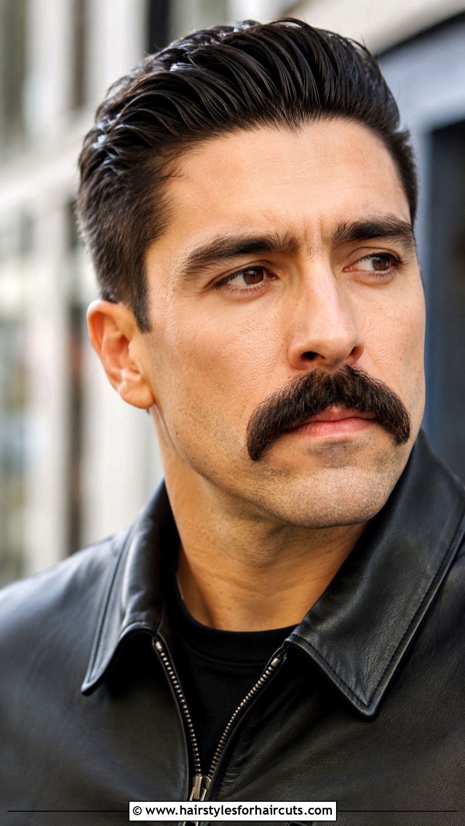 Chevron Mustache - 25 facial hairstyles - 25 facial hairstyles