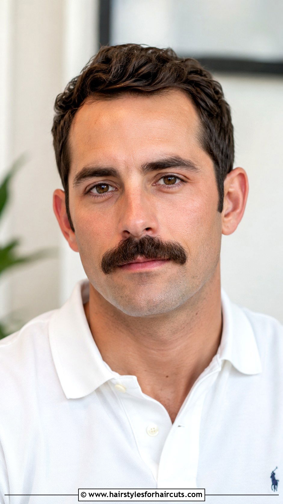 Chevron Mustache - 25 facial hairstyles for patchy beards - 25 facial hairstyles for patchy beards