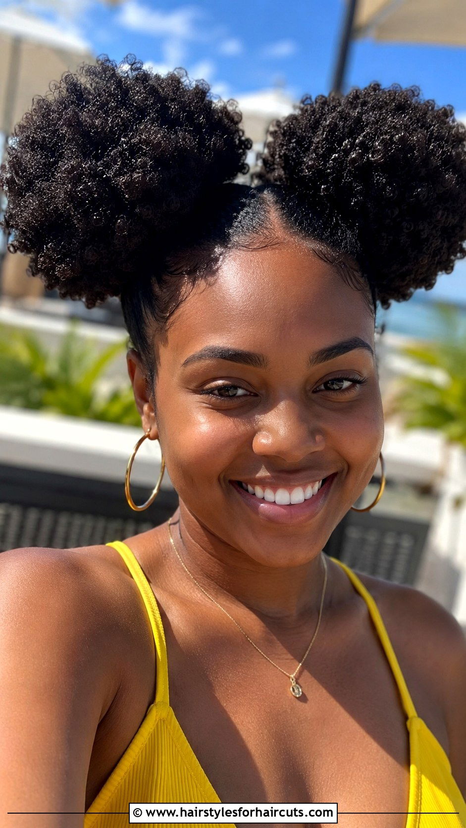 Chibi Afro Puffs - 25 chibi hairstyles - 25 chibi hairstyles