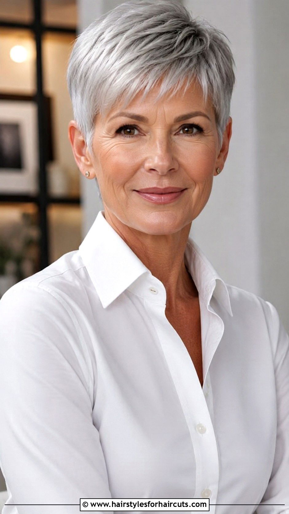 Chic Crop - 25 current hairstyles for women over 60 - 25 current hairstyles for women over 60