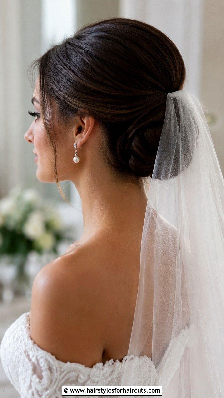 Chignon With Veil - 25 chignon hairstyles - 25 chignon hairstyles
