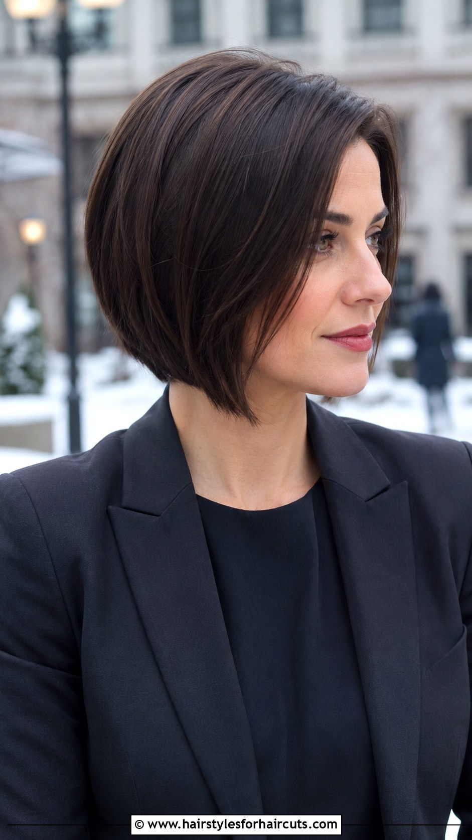 Chin Length A Line Bob - 25 chin length hairstyles for women - 25 chin length hairstyles for women