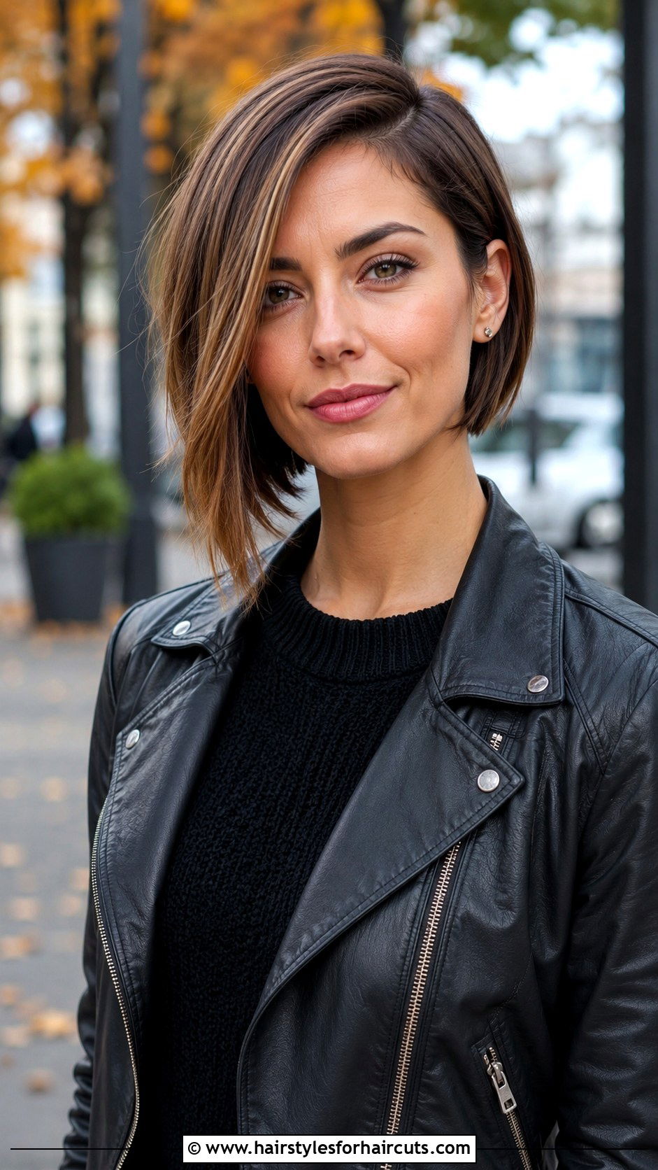 Chin Length Asymmetrical Bob - 25 chin length hairstyles for women - 25 chin length hairstyles for women