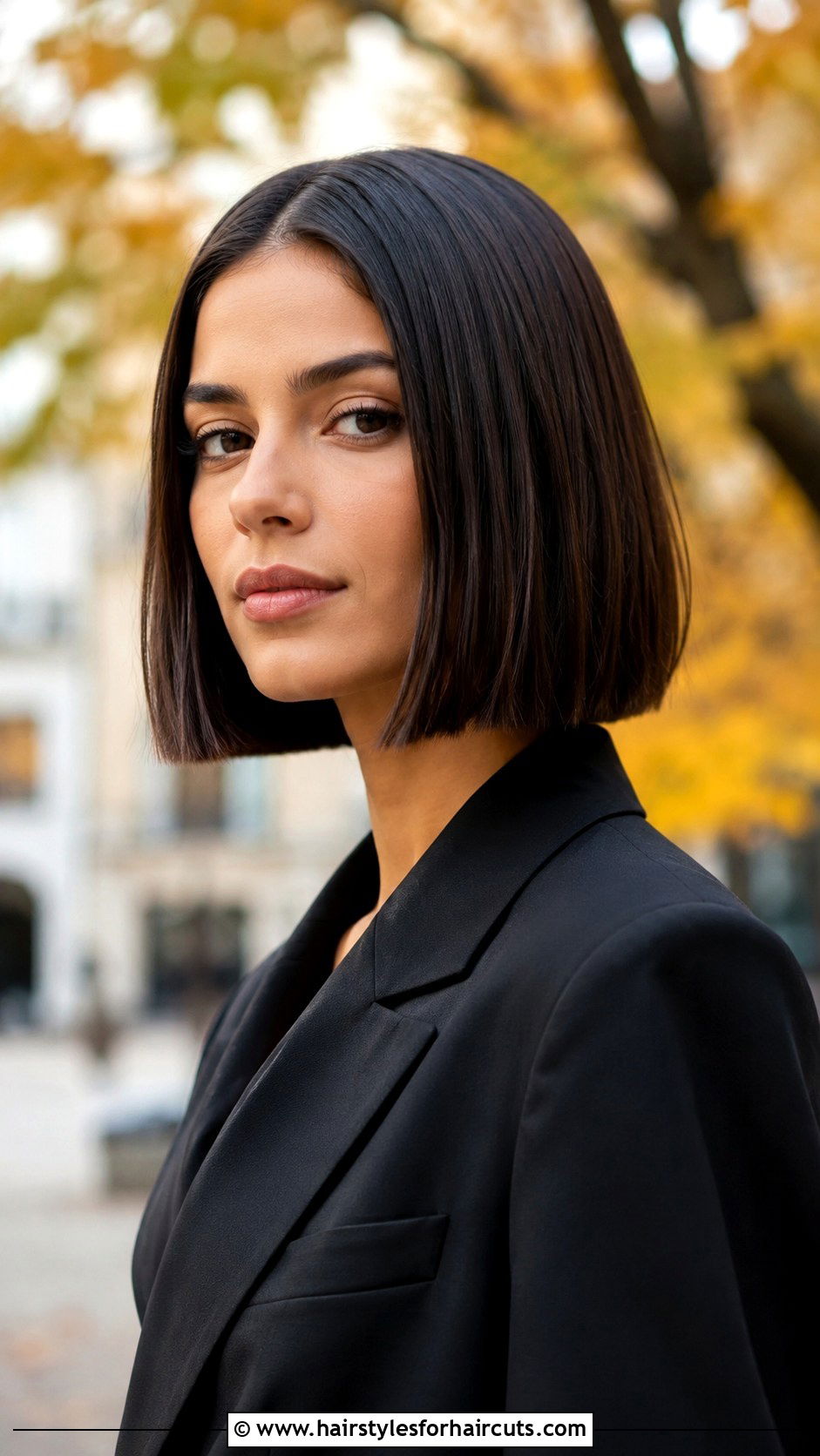 Chin Length Blunt Bob - 25 chin length hairstyles for women - 25 chin length hairstyles for women