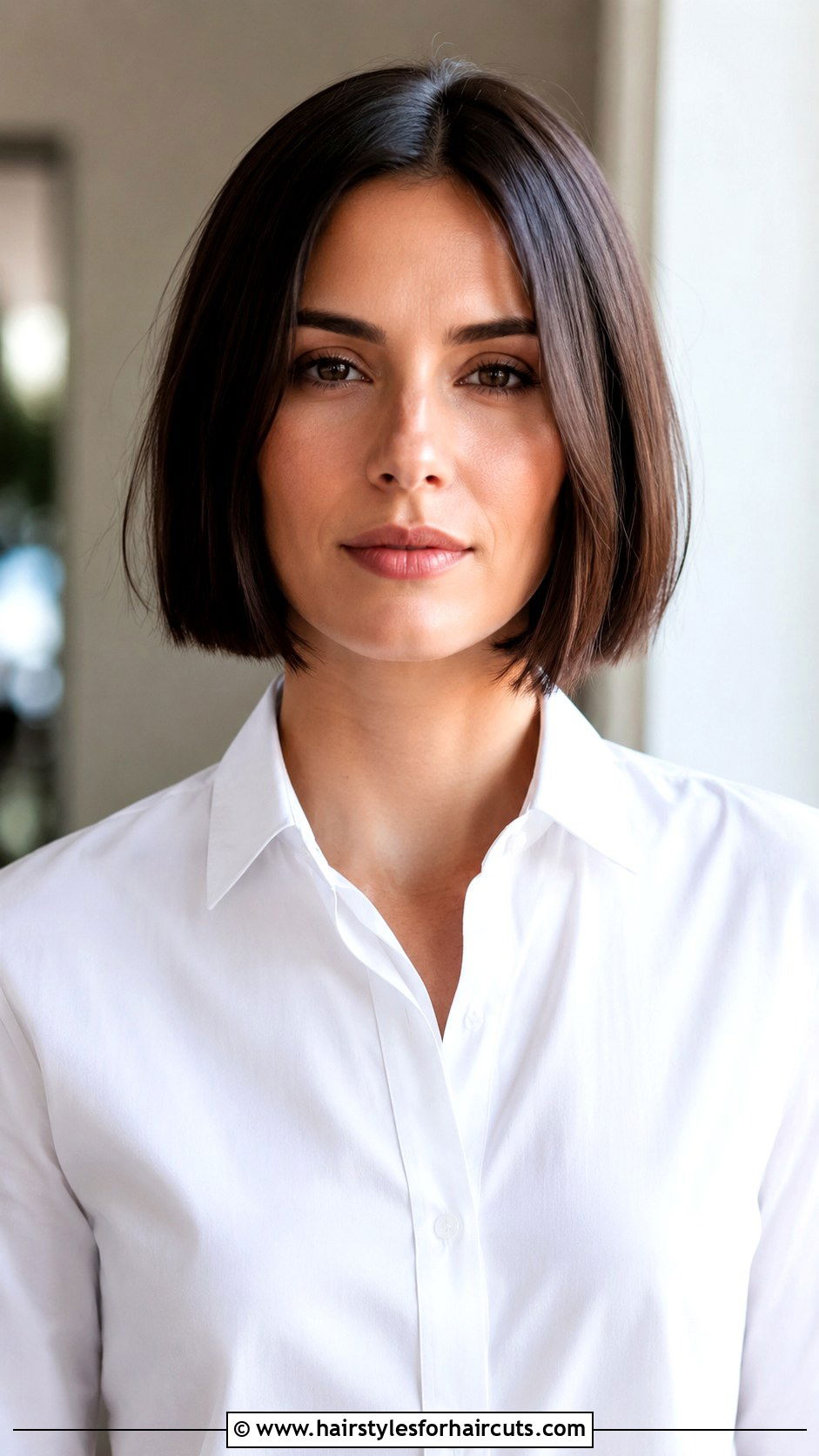 Chin Length Blunt Cut - 25 best haircuts for extremely thin hair - 25 best haircuts for extremely thin hair