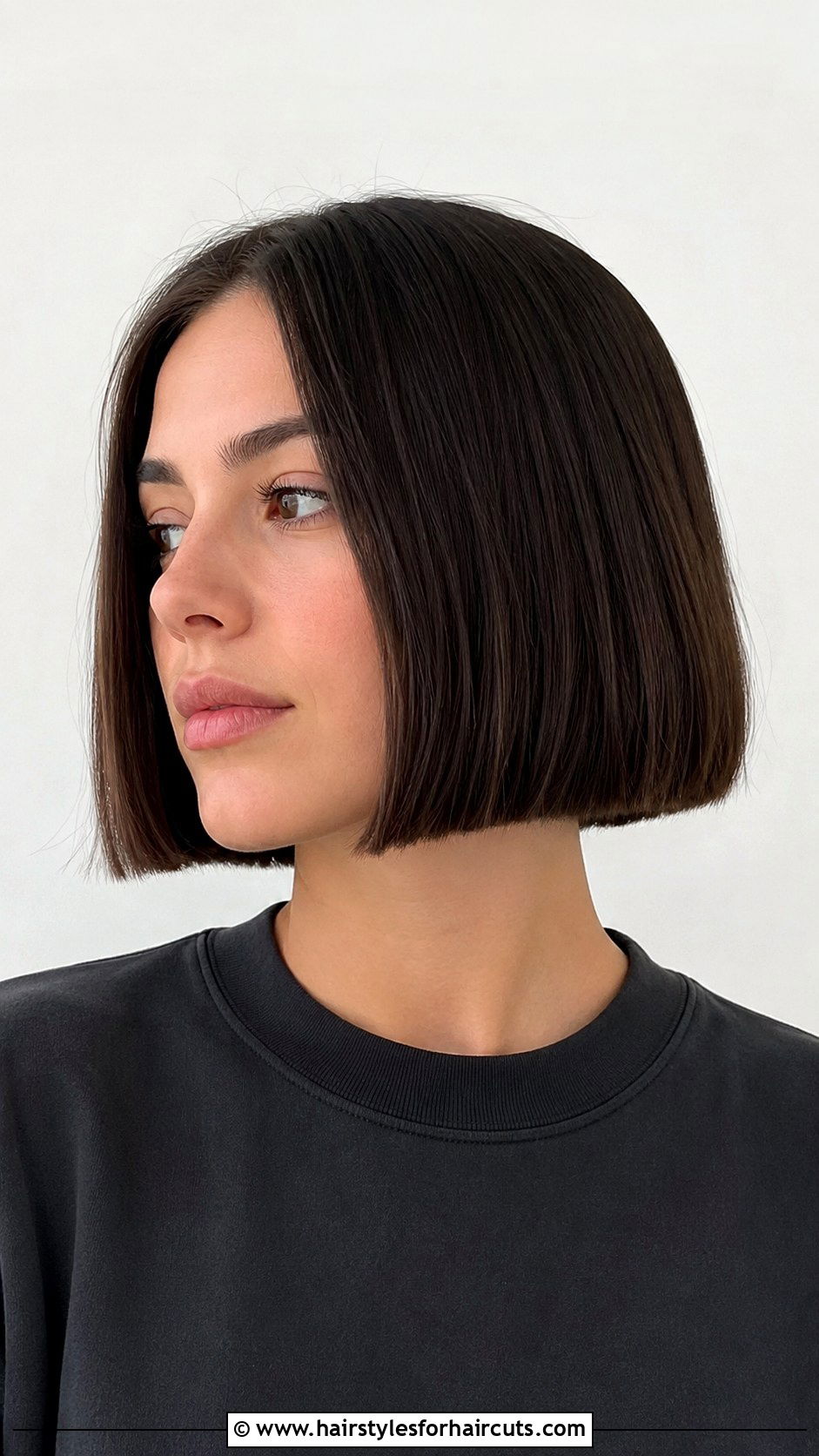 Chin Length Blunt Cut - 25 asian short hairstyles - 25 asian short hairstyles