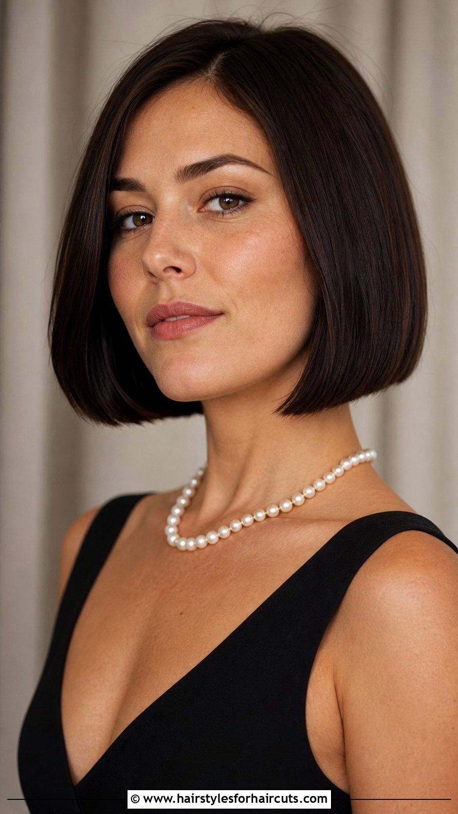 Chin Length Bob - 25 haircuts for fine straight hair over 60 - 25 haircuts for fine straight hair over 60
