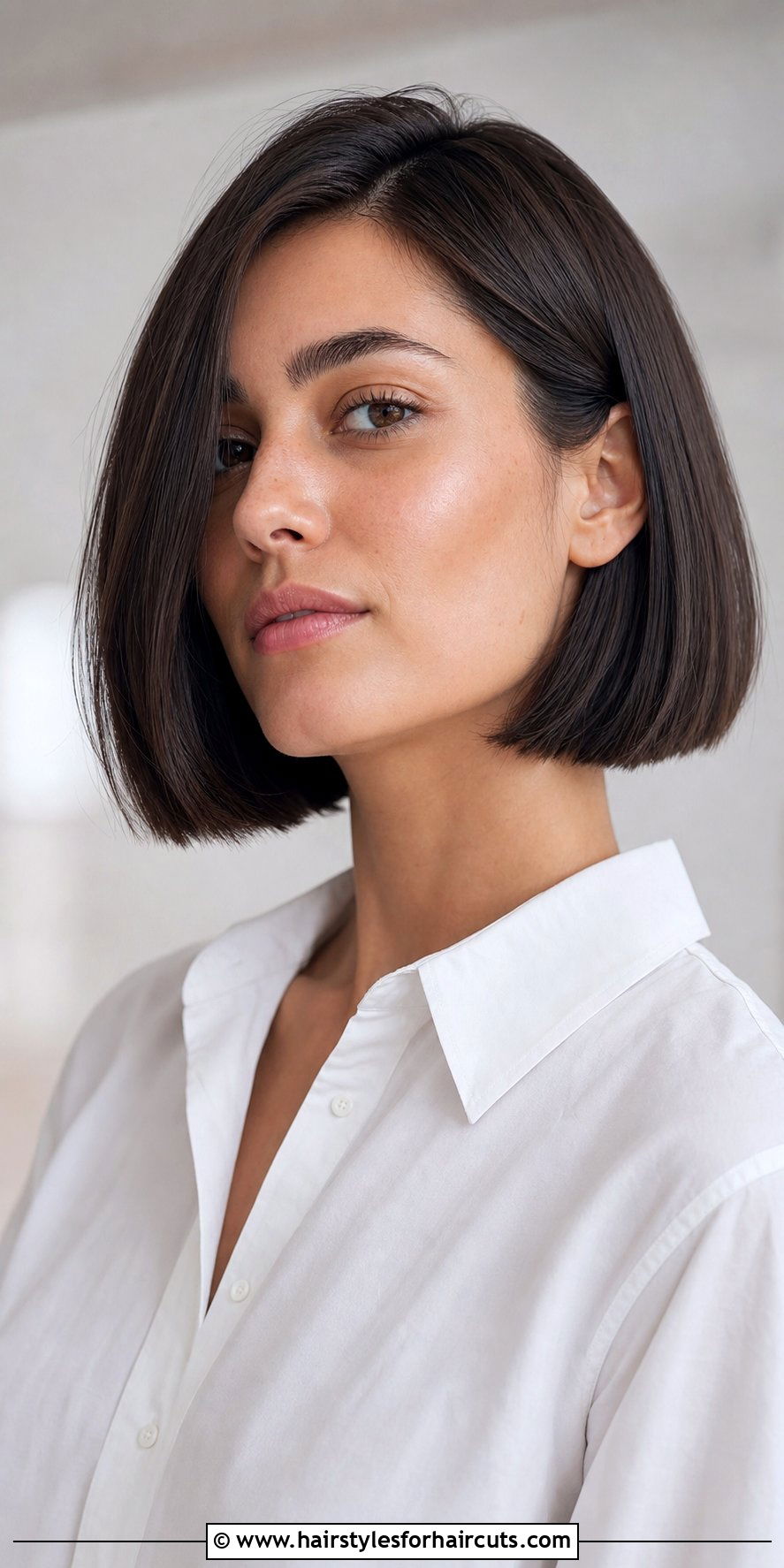 Chin Length Bob - 25 haircuts for over 60 with thin hair - 25 haircuts for over 60 with thin hair