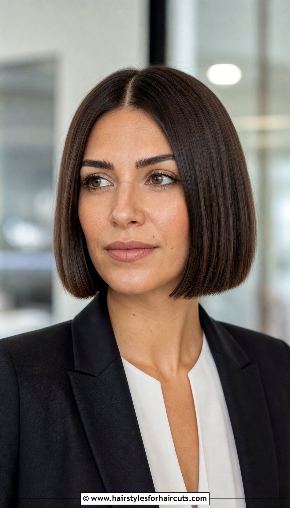 Chin Length Bob - 25 hairstyles for thin hair asian female - 25 hairstyles for thin hair asian female