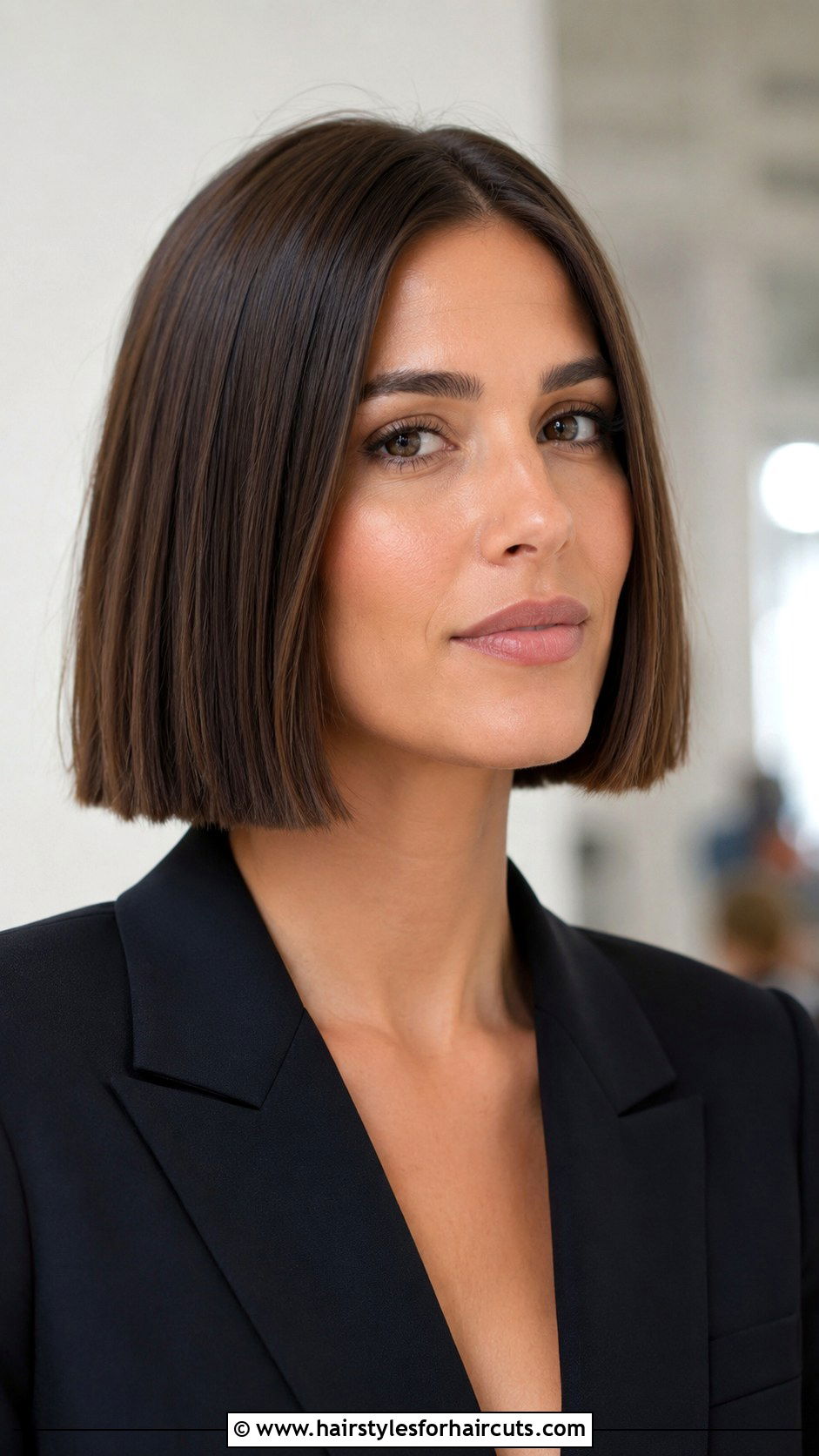 Chin Length Bob - 25 best haircuts for older women - 25 best haircuts for older women