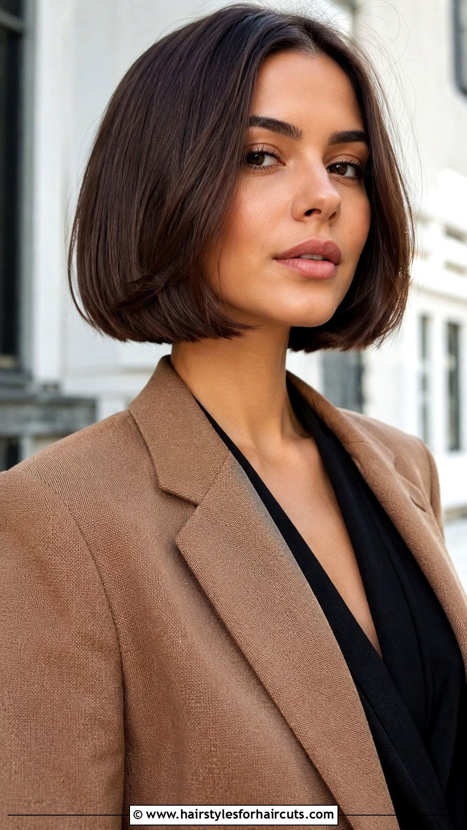 Chin Length Bob - 25 hairstyles heart shaped face - 25 hairstyles heart shaped face